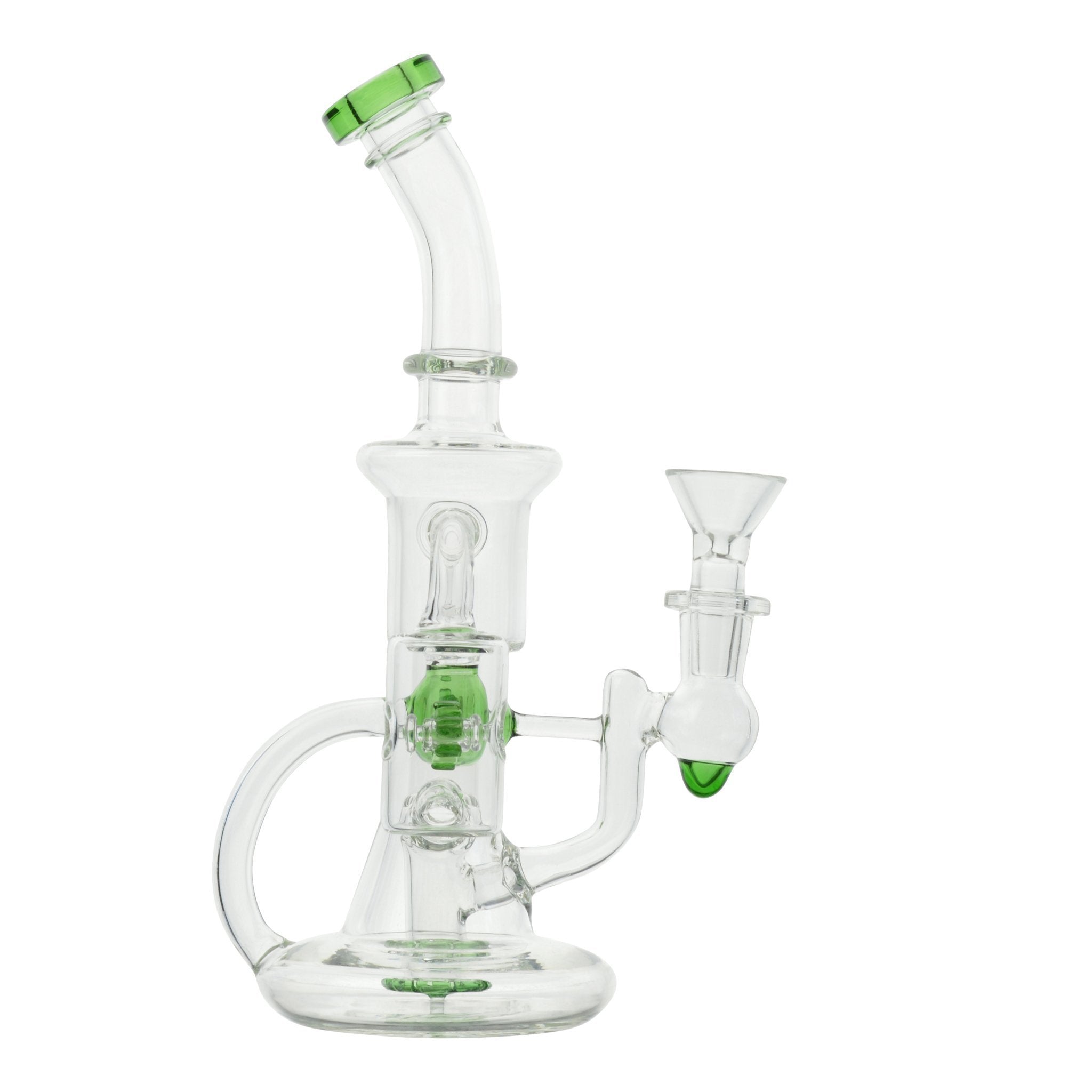 Twin Paddle Bong - 10in - Image 2