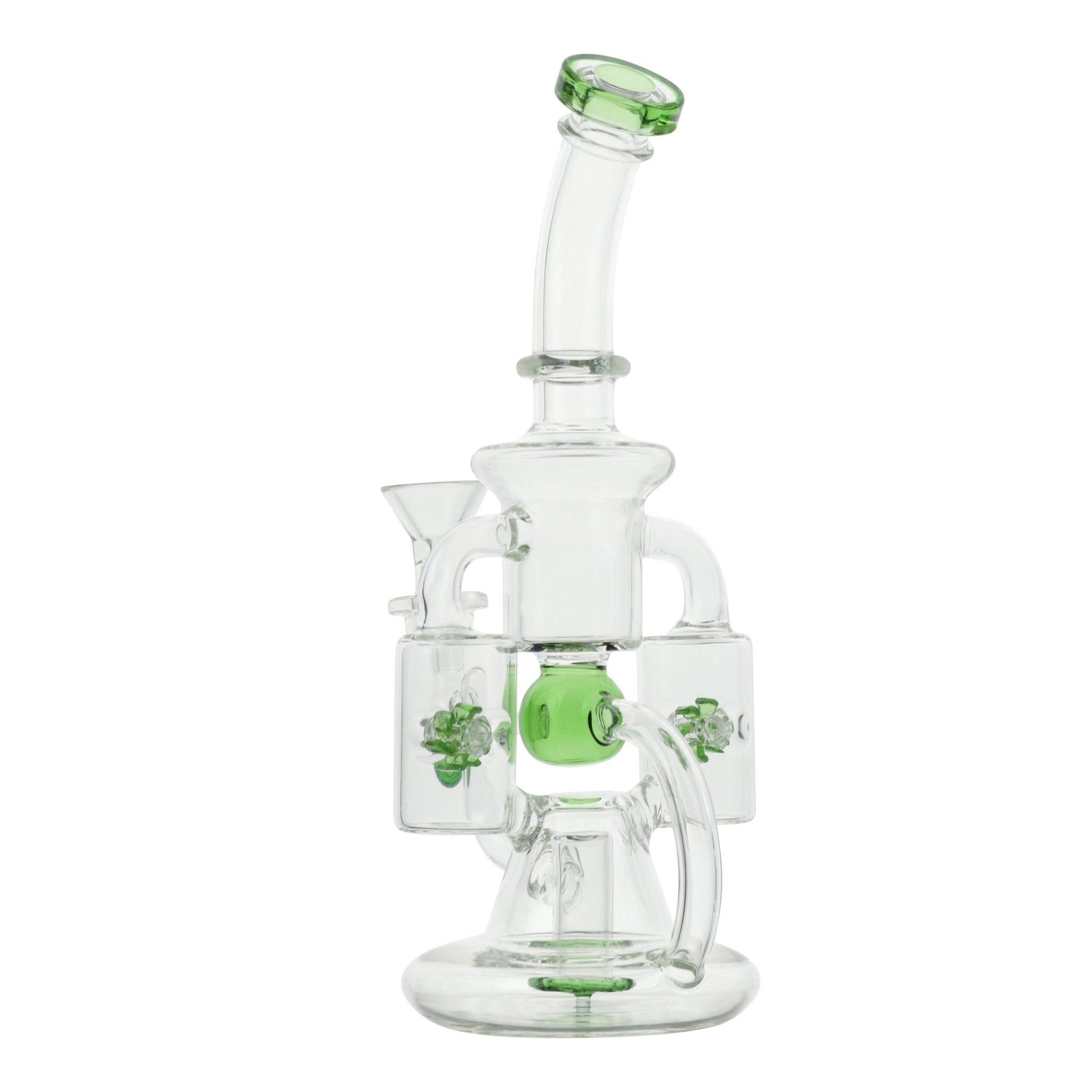 Twin Paddle Bong - 10in - Image 6