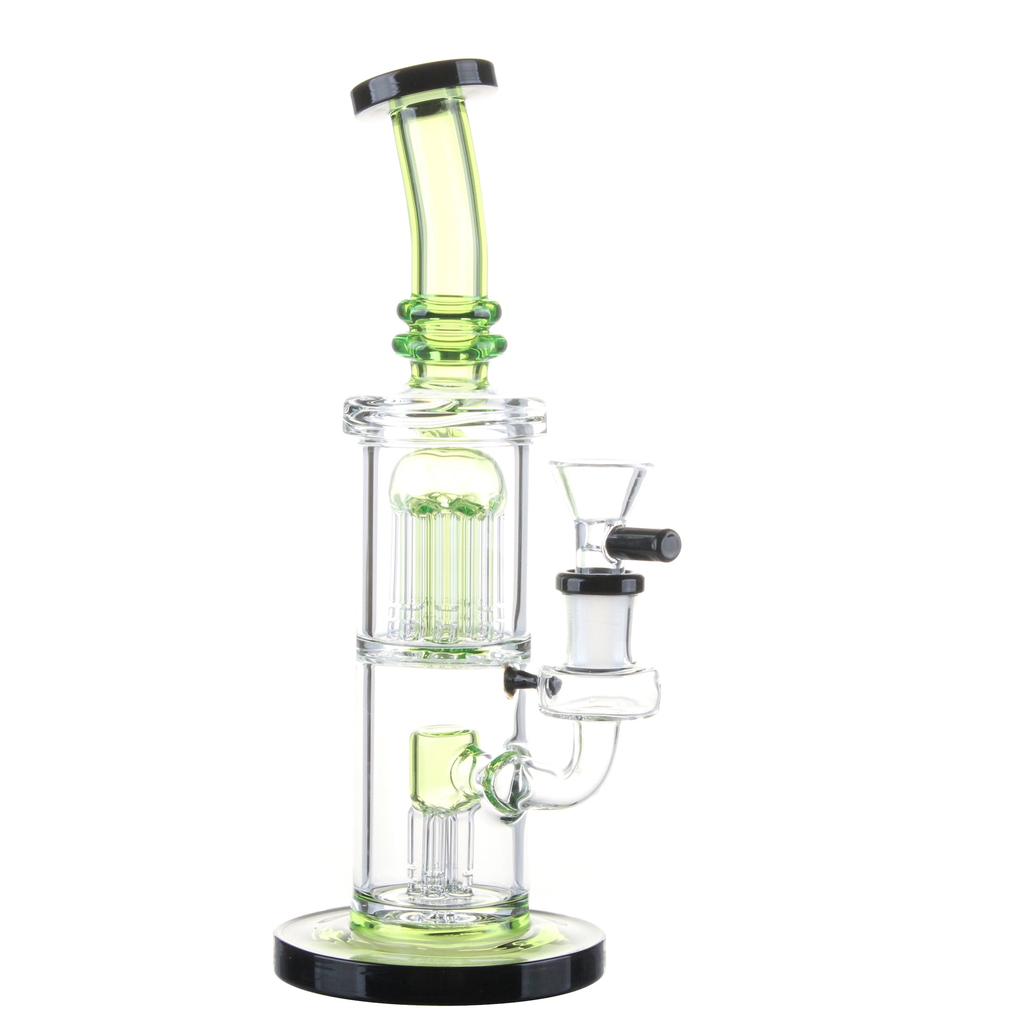 Twin Tree Chamber Perc Bong - 8in