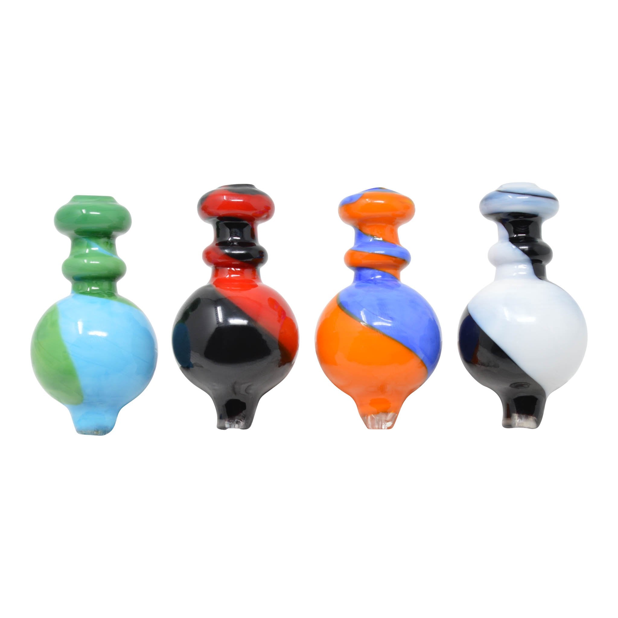 Twirled Carb Cap - 2.5in