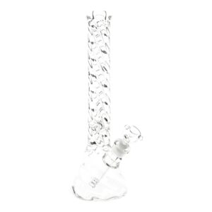 Twisted Tower Beaker Bong - 16in