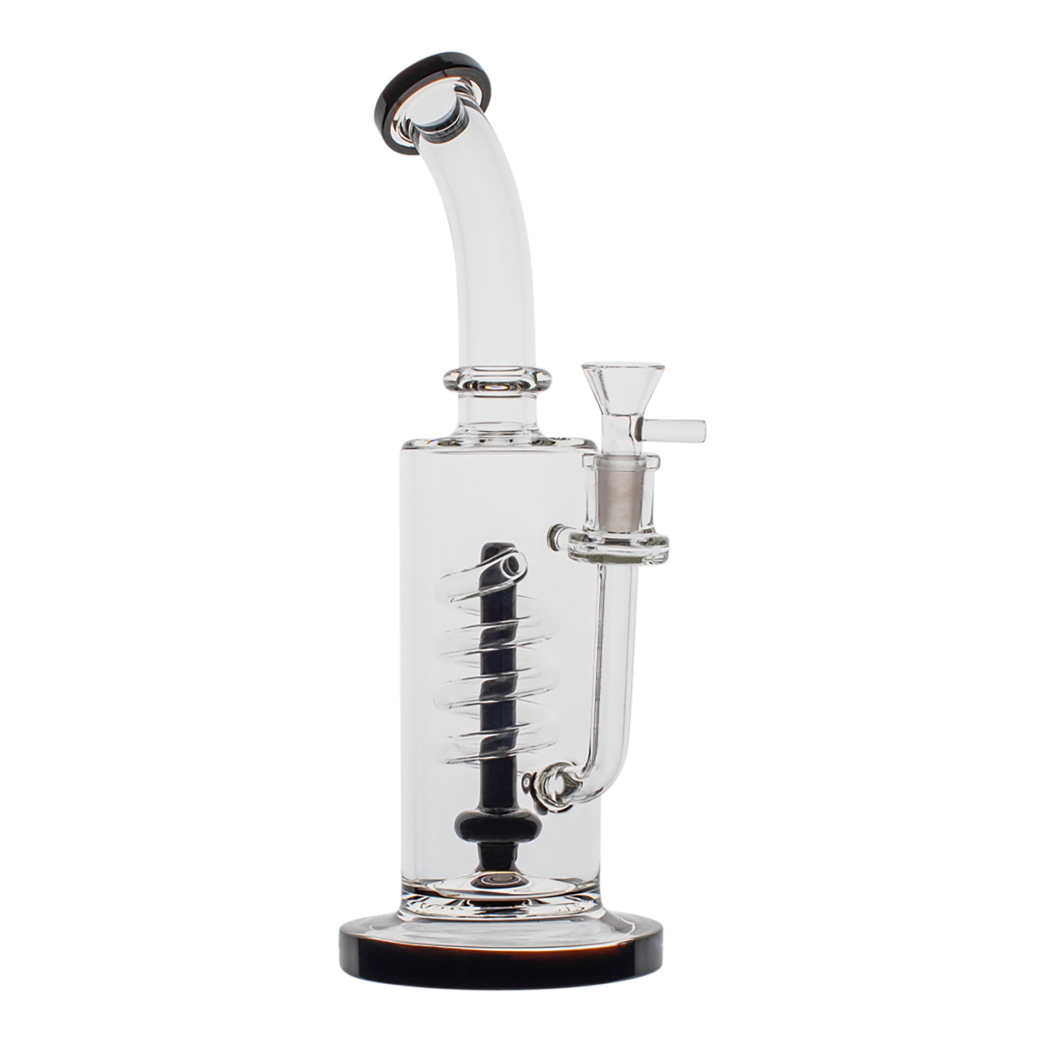 Twisting Helix Perc Bong - 12in - Image 3