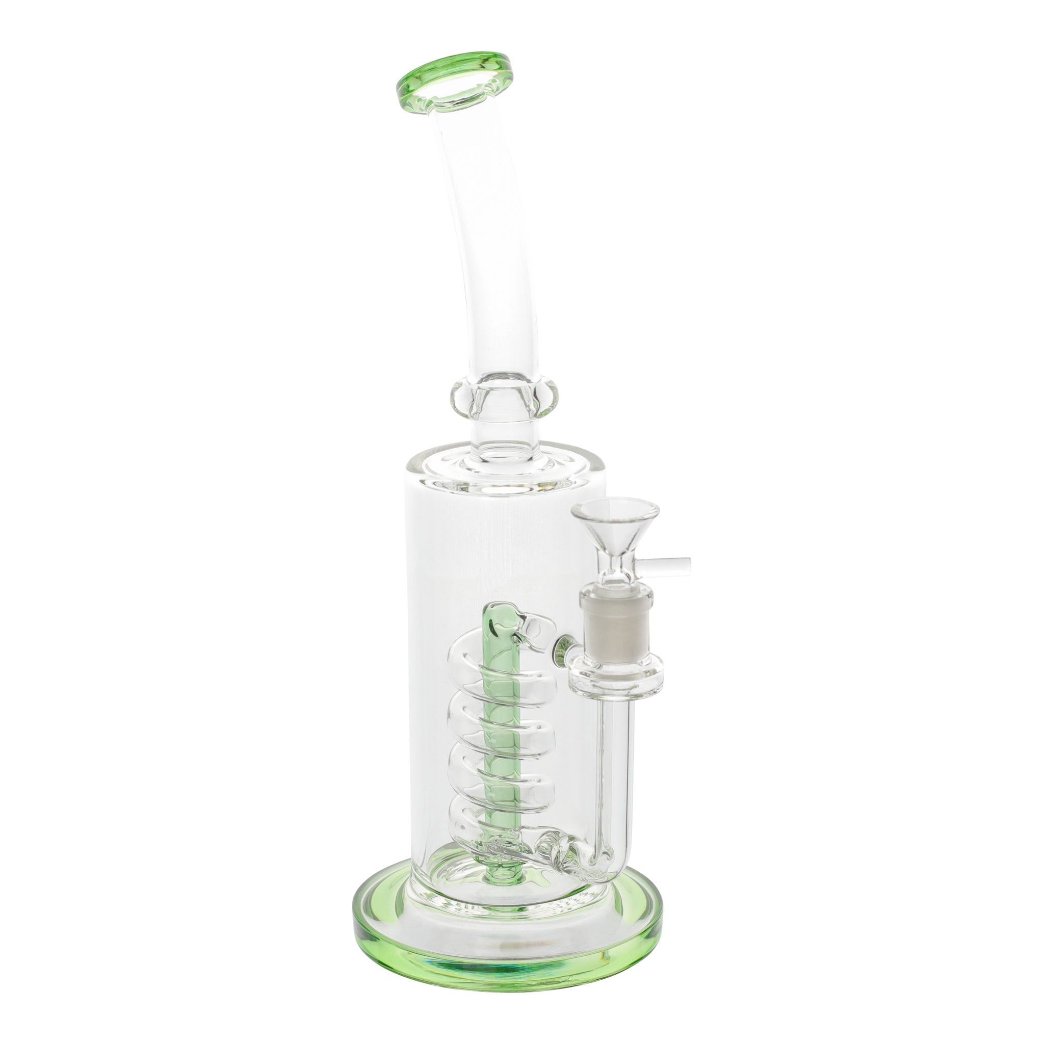 Twisting Helix Perc Bong - 12in - Image 6