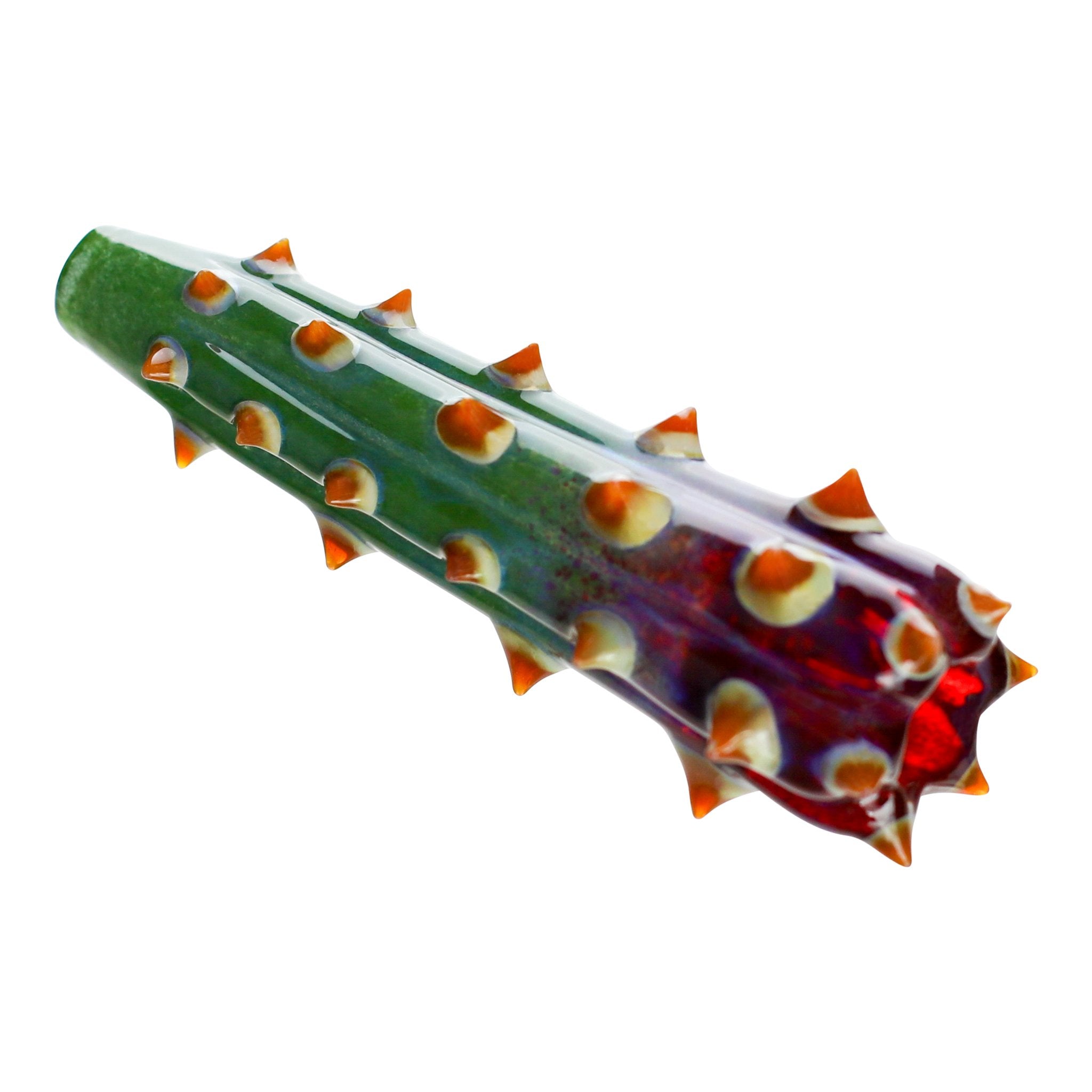 Unparalleled Glass Cactus Chillum - 4in - Image 4
