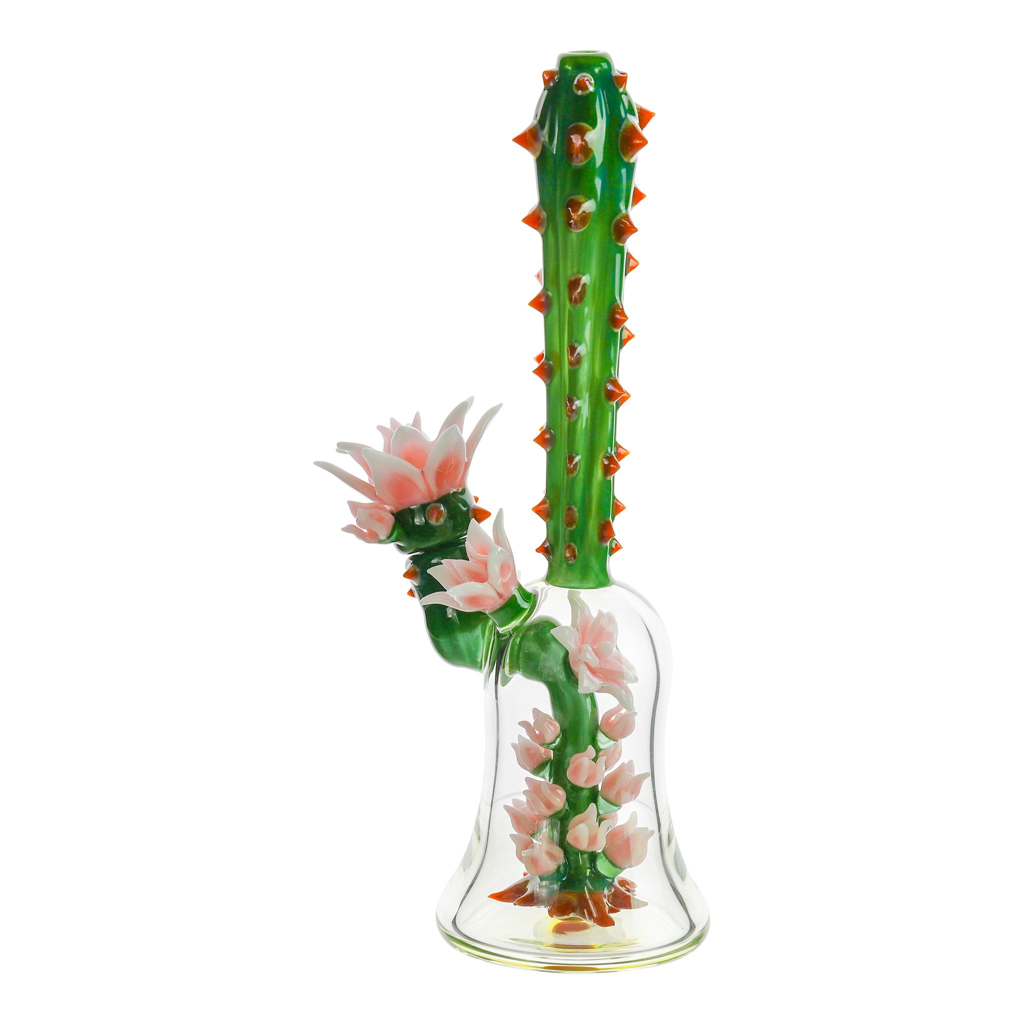 Unparalleled Glass Flower Perc Terrarium - 9in - Image 6