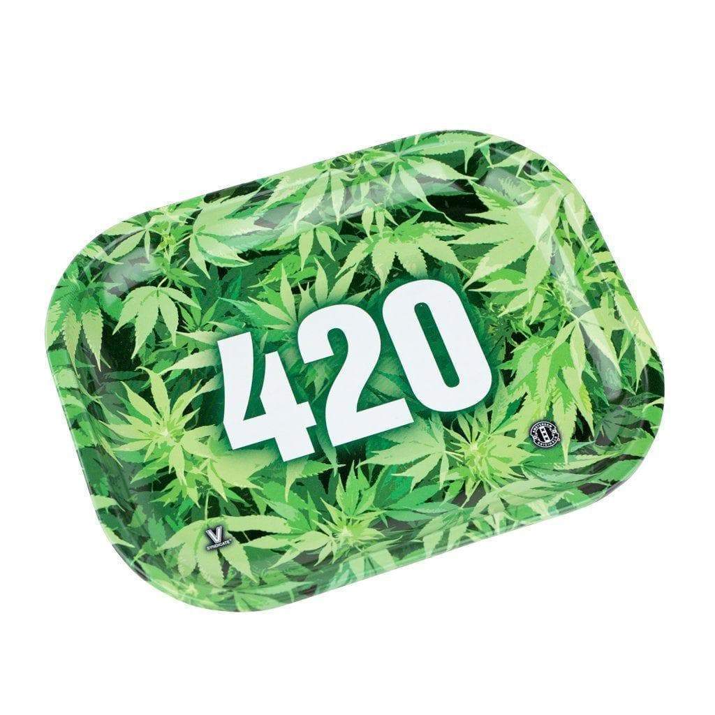 V Syndicate 420 Leafy Metal Rolling Tray - Image 3