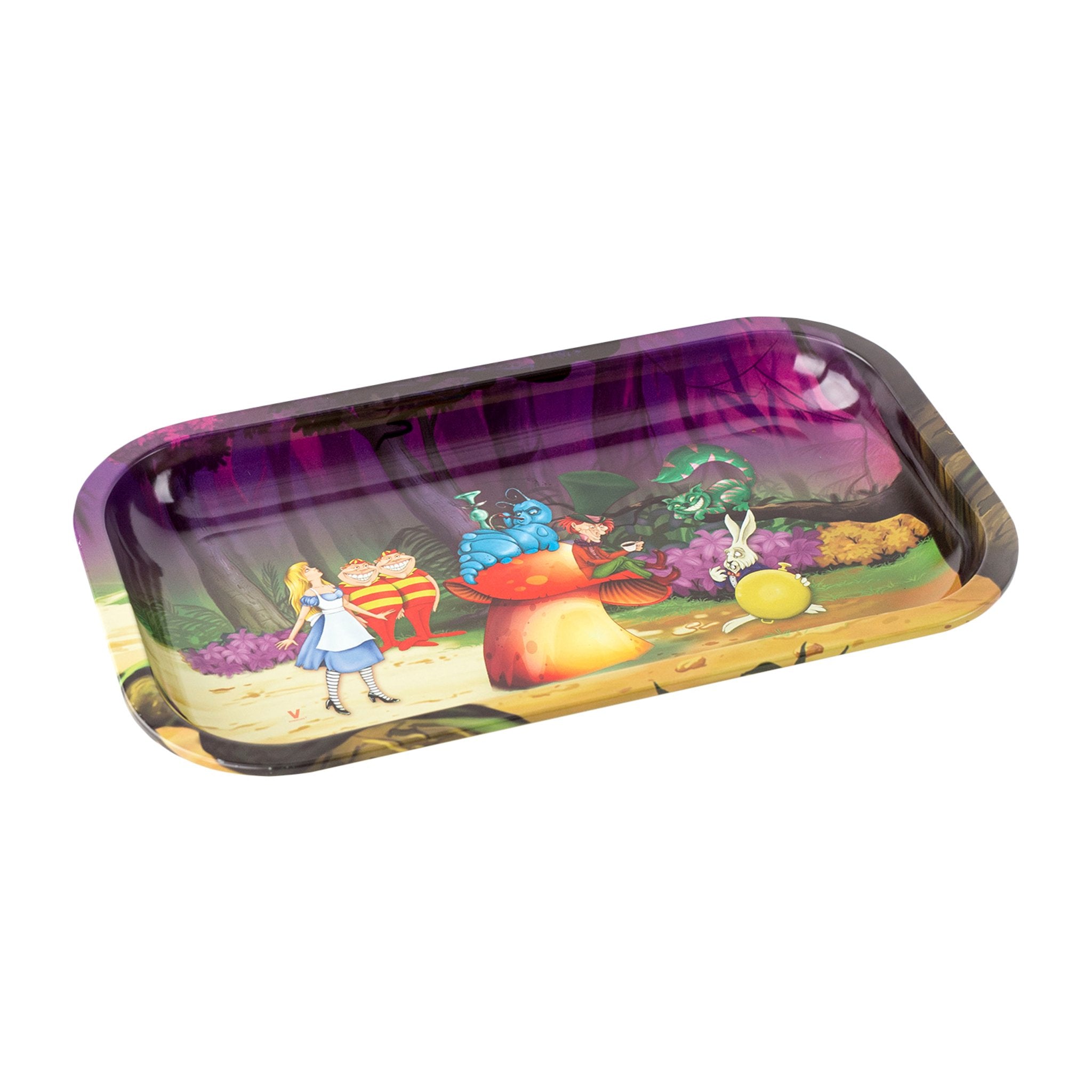 V Syndicate Alice Mushroom Metal Rolling Tray - Image 2