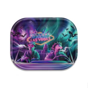 V Syndicate Bat Country Metal Rolling Tray - 7in