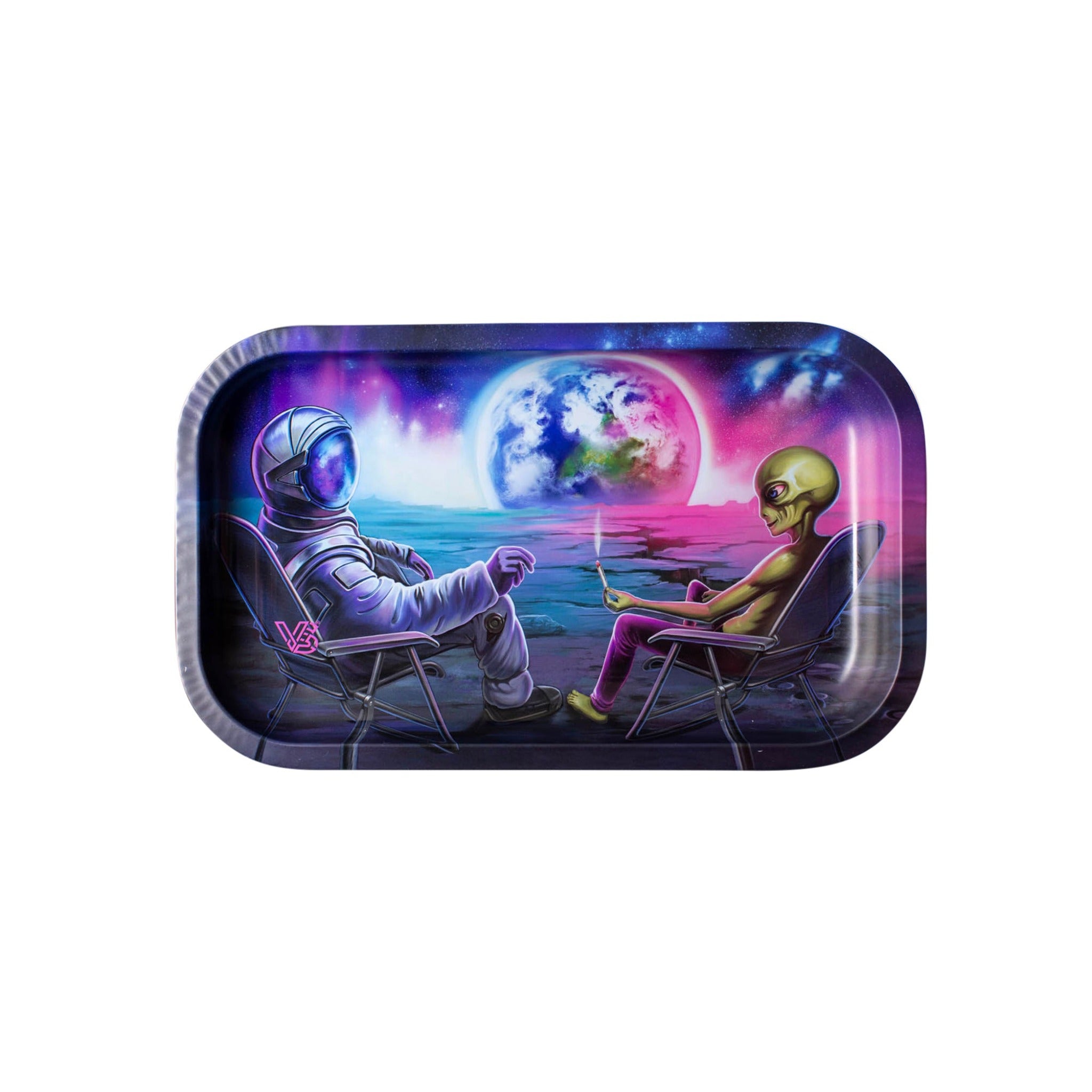V Syndicate Blunt Orbit Metal Rolling Tray - Image 2