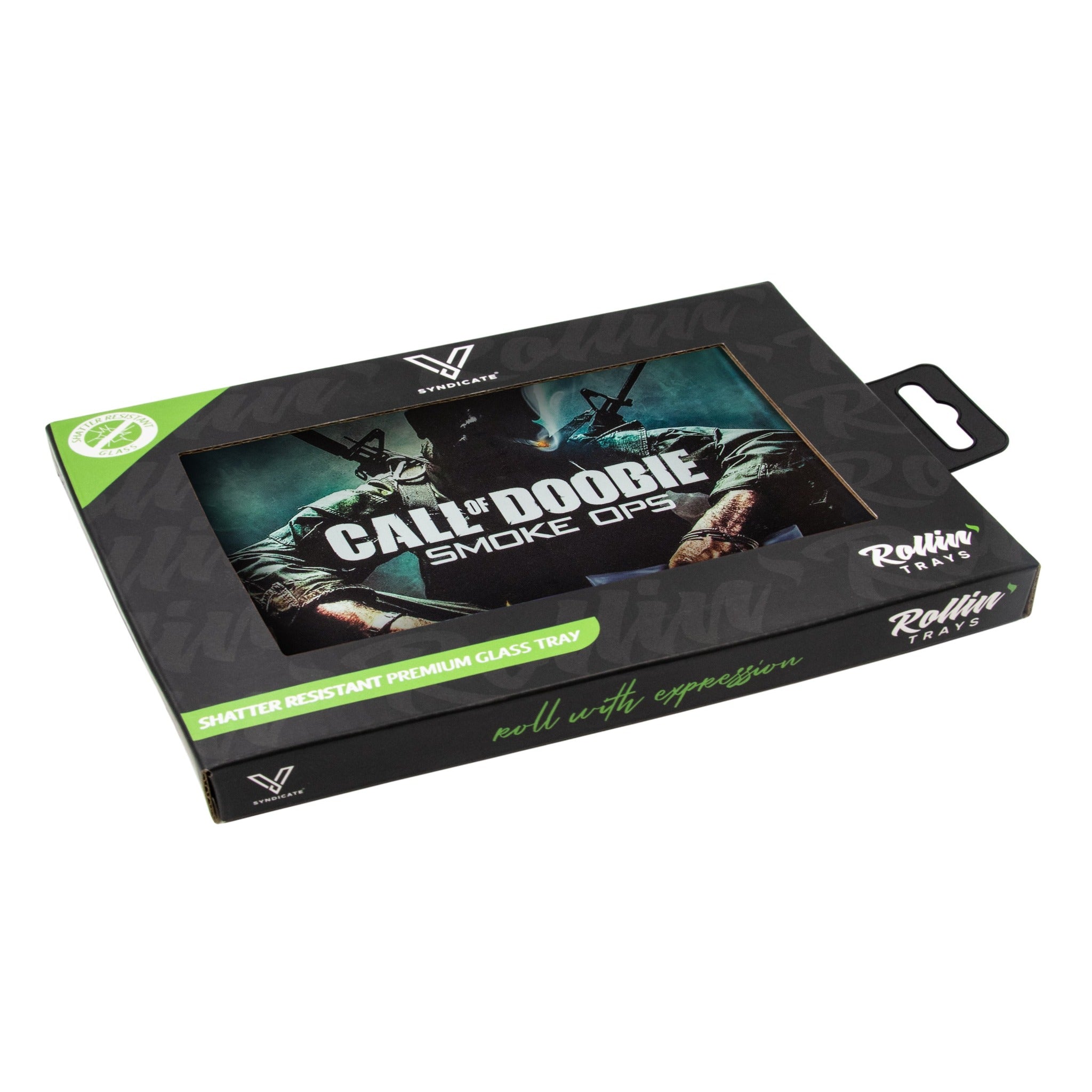 V Syndicate Call of Doobie Glass Rolling Tray - Image 2