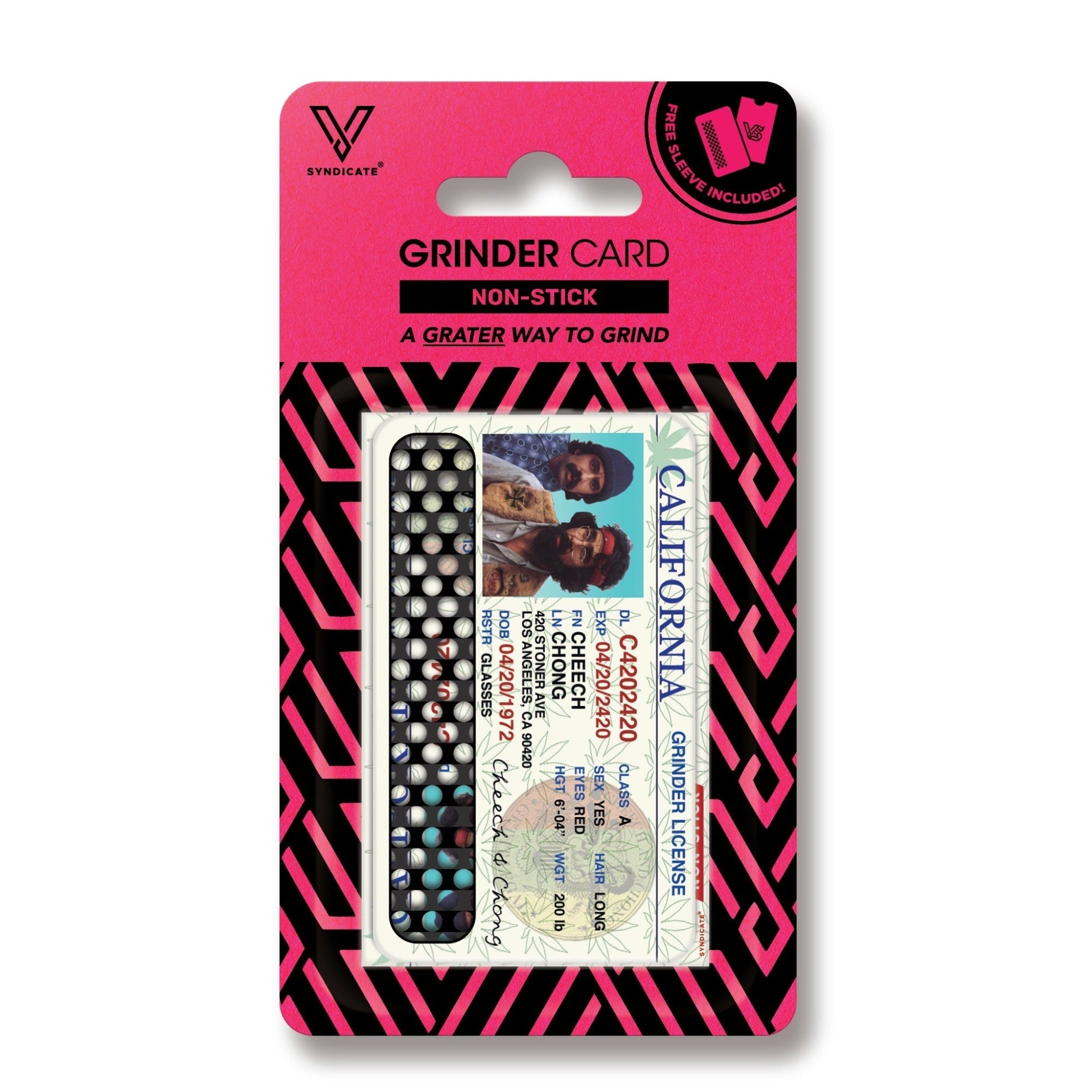 V Syndicate Cheech n Chong Nonstick Grinder Card - Image 2