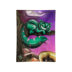 V Syndicate Cheshire Shatter Resistant Glass Rolling Tray - 6.5in