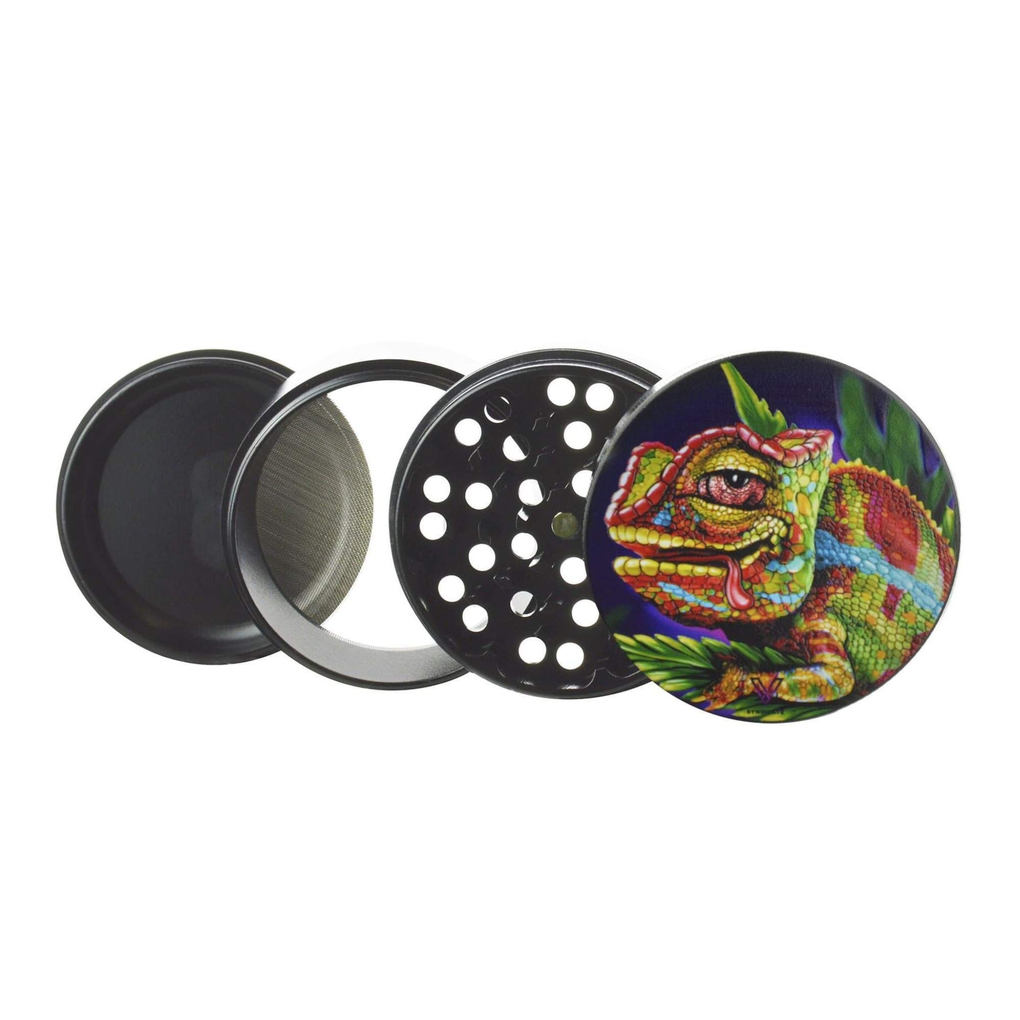 V Syndicate Clean Cuts Cloud 9 Chameleon Grinder - 63mm - Image 2