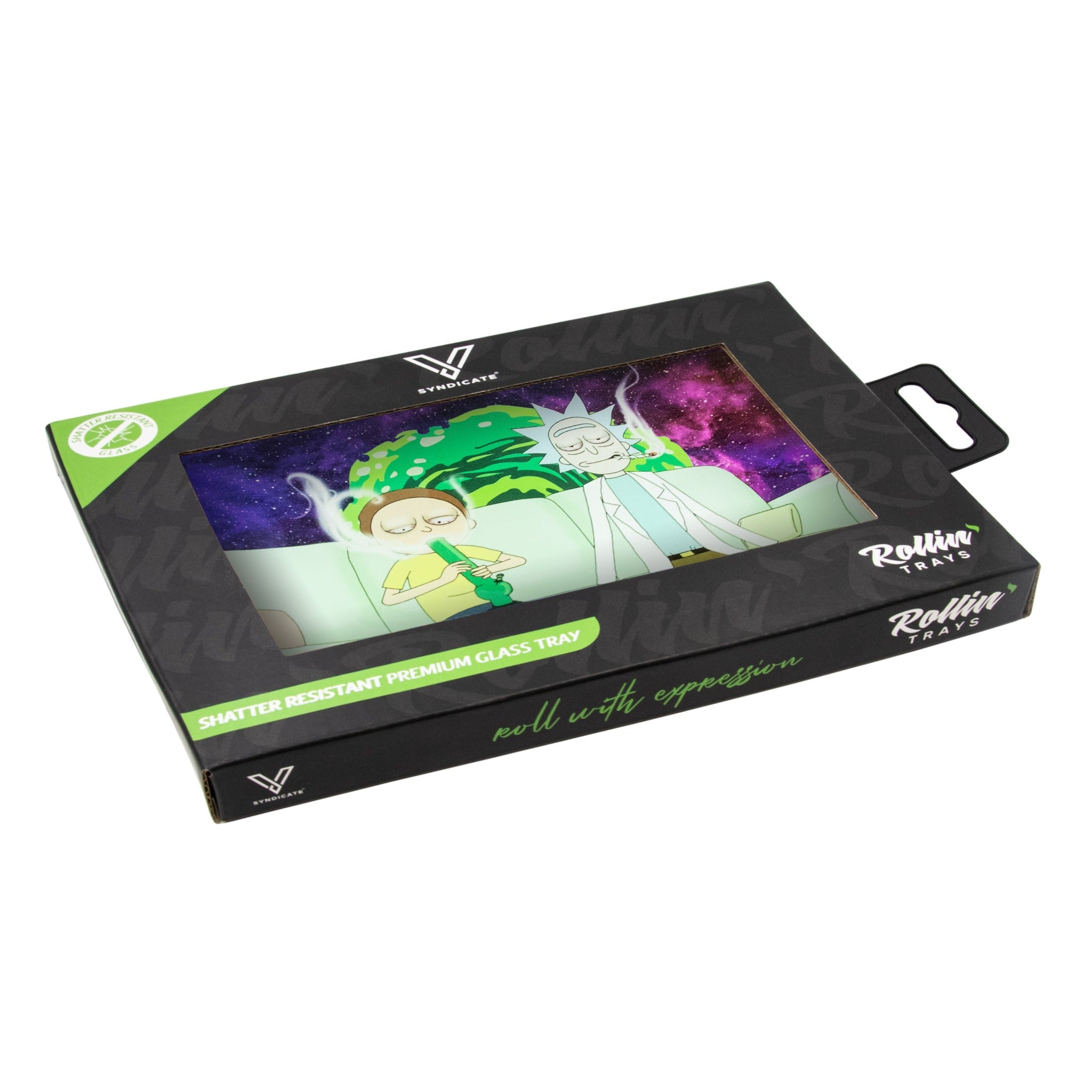 V Syndicate Couch Lock Glass Rolling Tray - Image 2