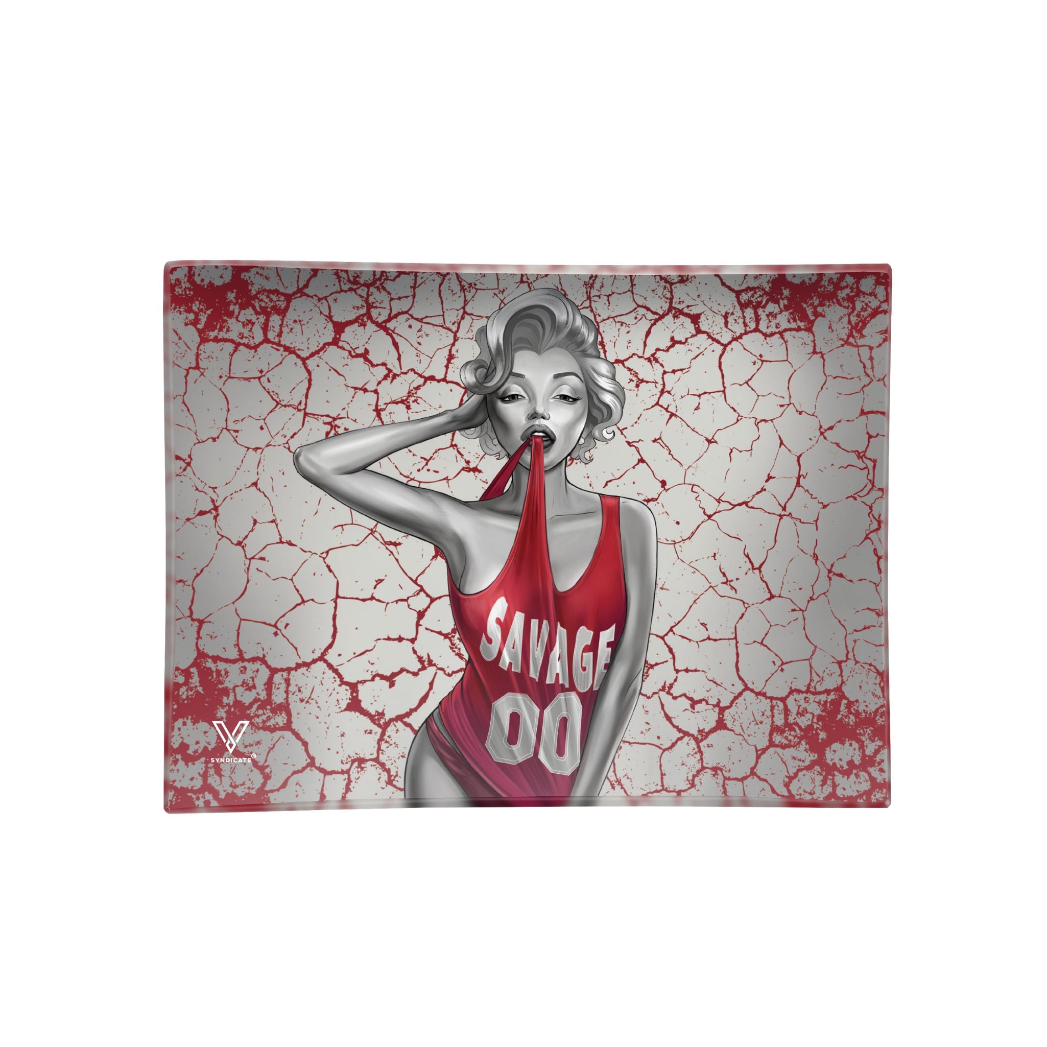 V Syndicate Dank Diva Glass Rolling Tray - Image 2