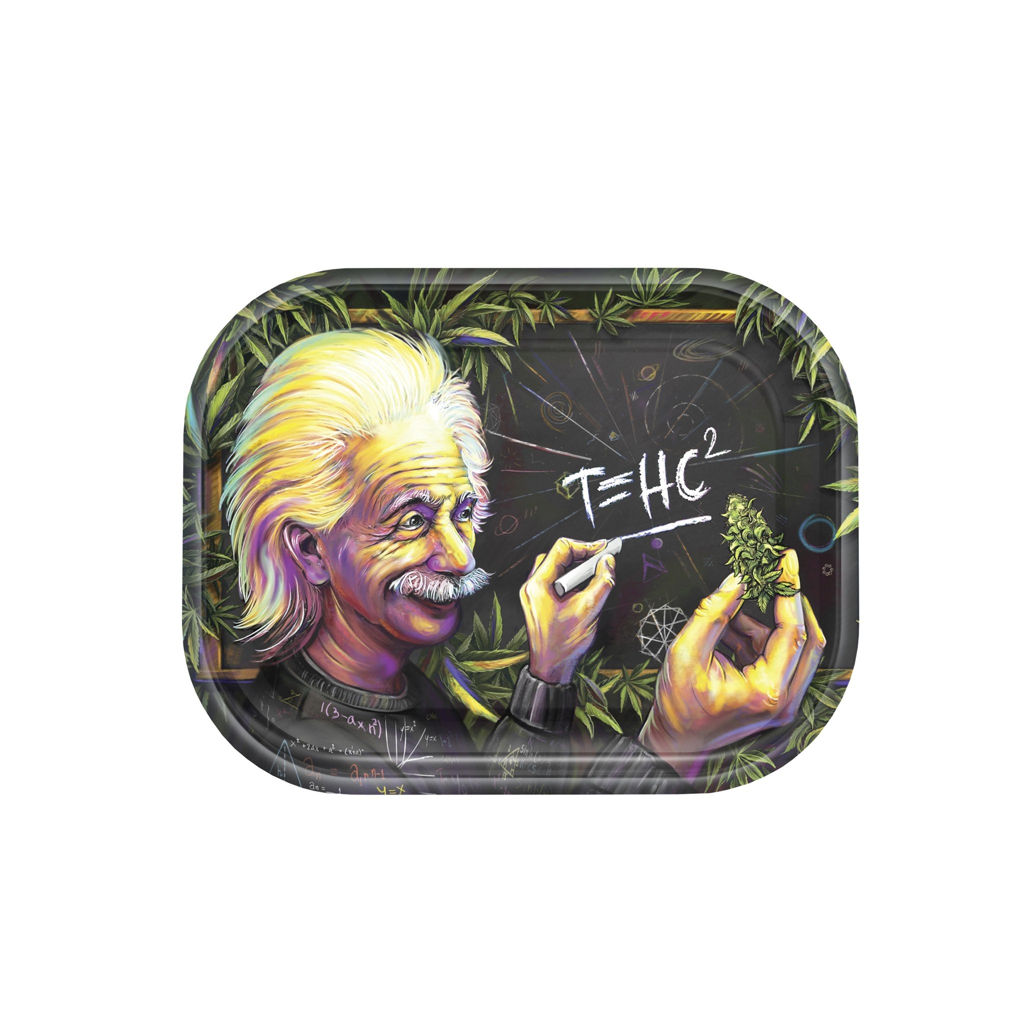 V Syndicate T=HC2 Einstein Higher Education Metal Rolling Tray - Image 2