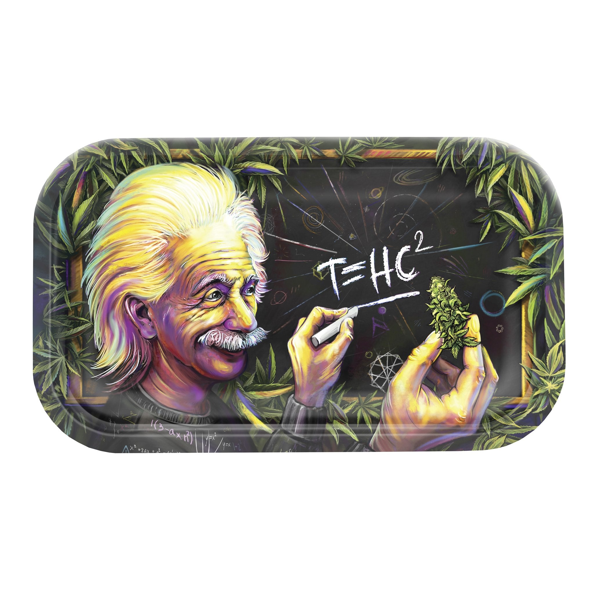 V Syndicate T=HC2 Einstein Higher Education Metal Rolling Tray