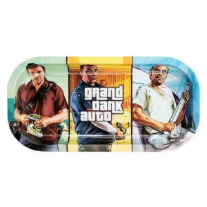 V Syndicate Grand Dank Auto Metal Rolling Tray