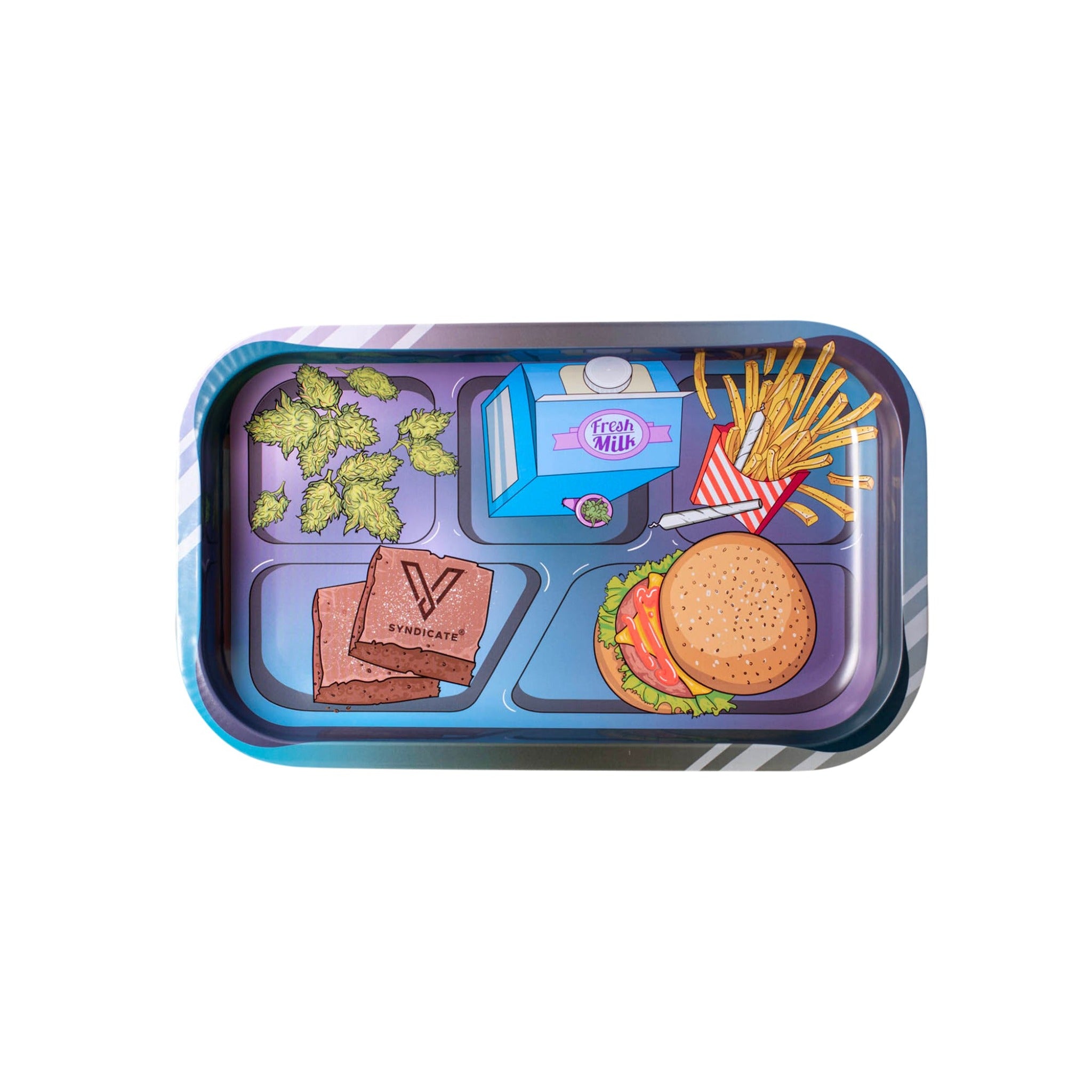 V Syndicate Munch Time Metal Rolling Tray - Image 2