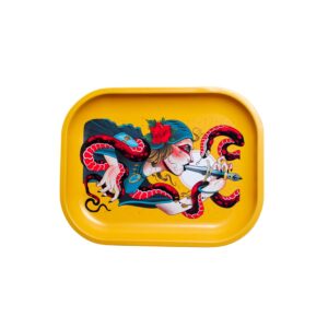 V Syndicate Serpentine Metal Rolling Tray