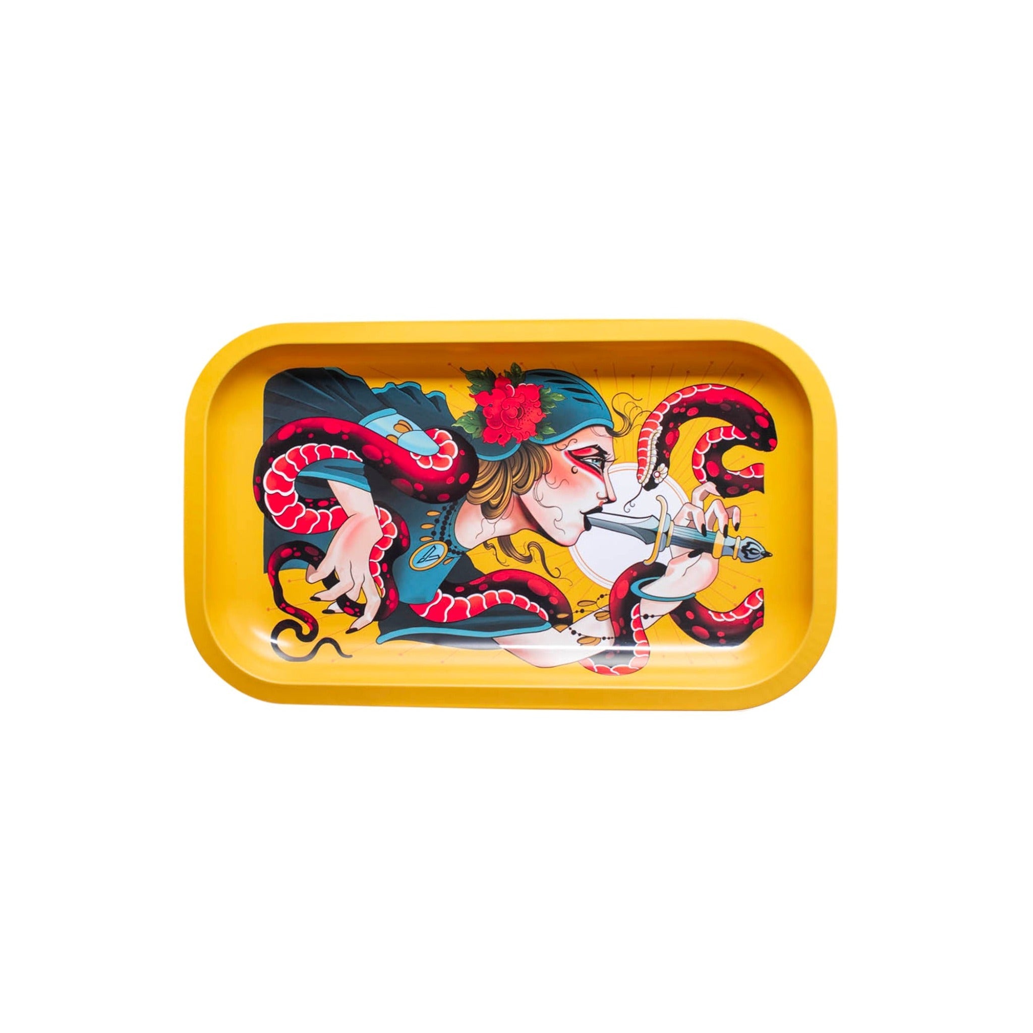 V Syndicate Serpentine Metal Rolling Tray - Image 2