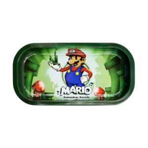 V Syndicate Smoke Sesh Metal Rolling Tray - 7in