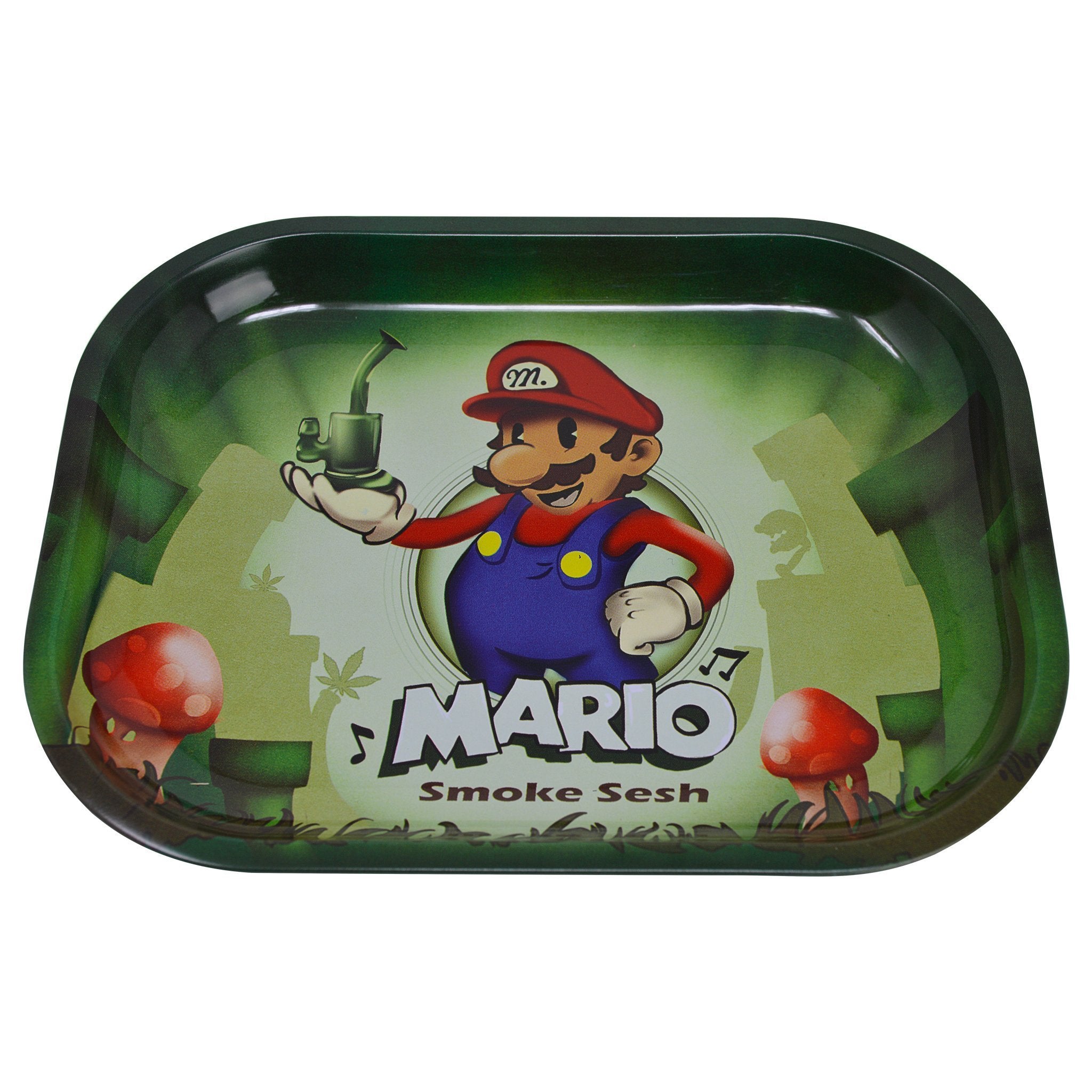 V Syndicate Smoke Sesh Metal Rolling Tray - 7in - Image 2