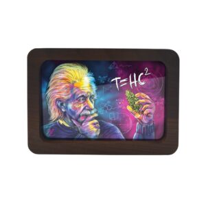 V Syndicate T=HC2 3D HD Wood Rolling Tray - 8in