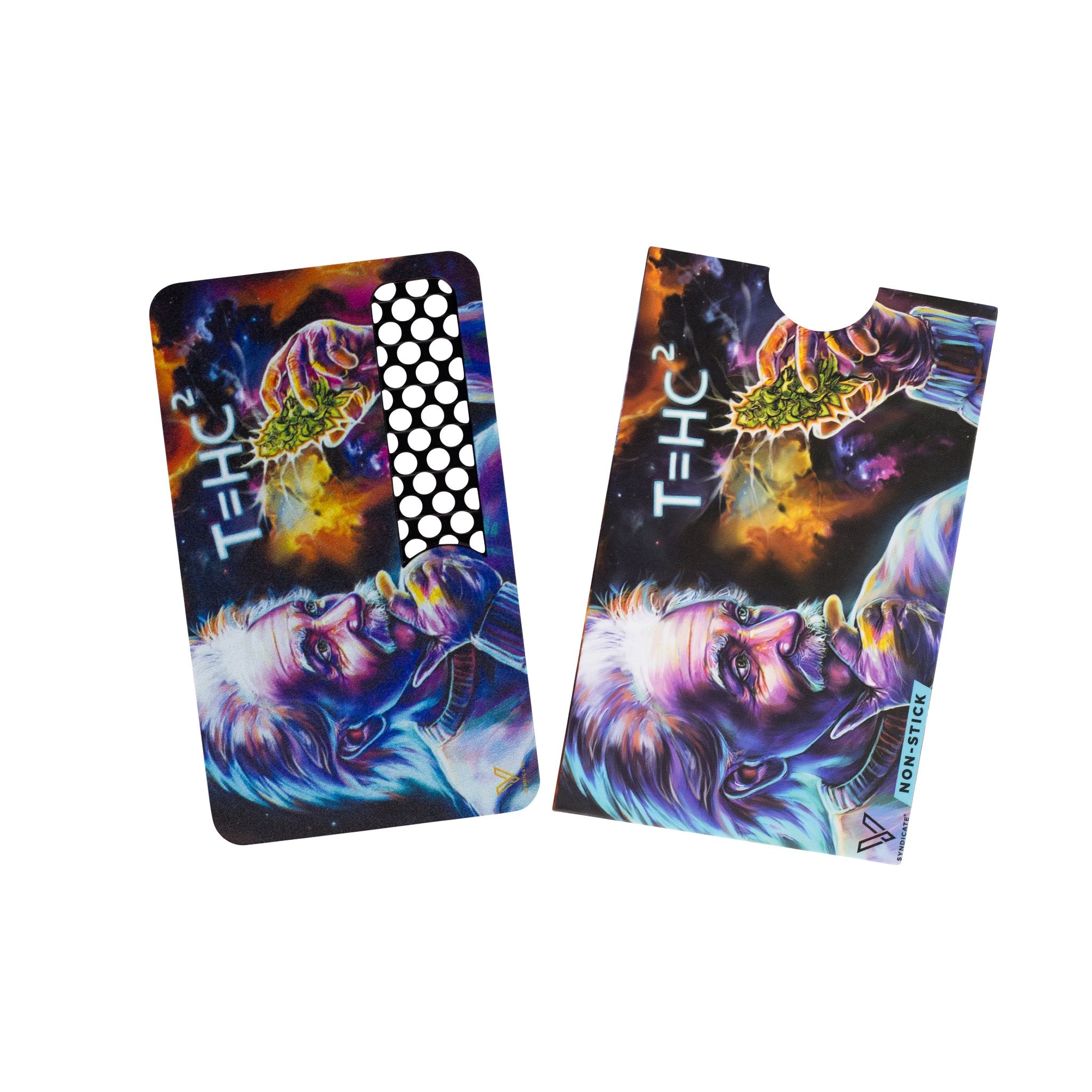 V Syndicate T=HC2 Einstein Black Hole Nonstick Grinder Card - Image 2