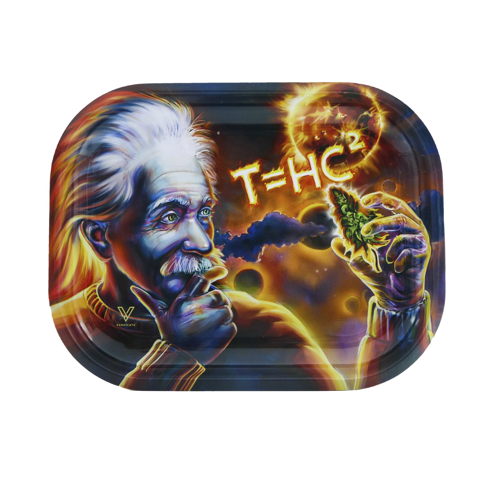 V Syndicate T=HC2 Einstein Metal Rolling Tray - Image 4
