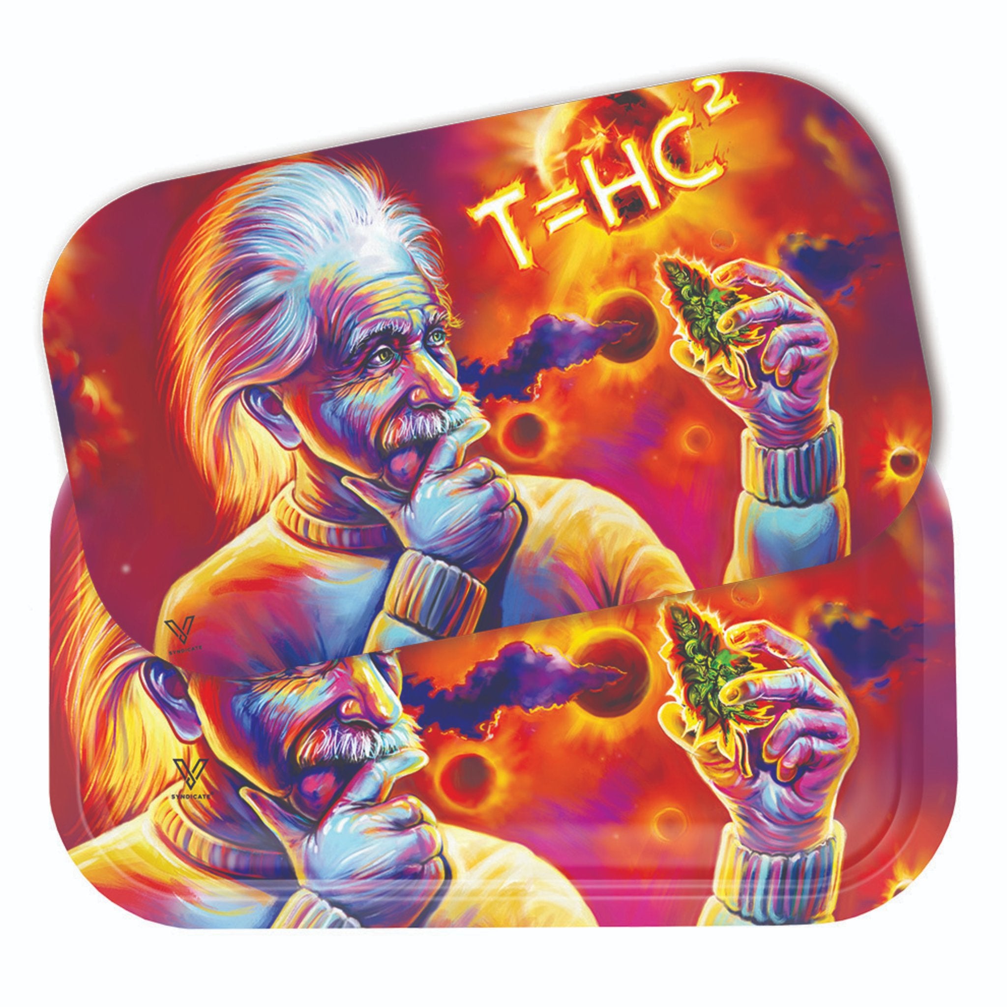 V Syndicate T=HC2 Einstein Metal Rolling Tray - Image 11