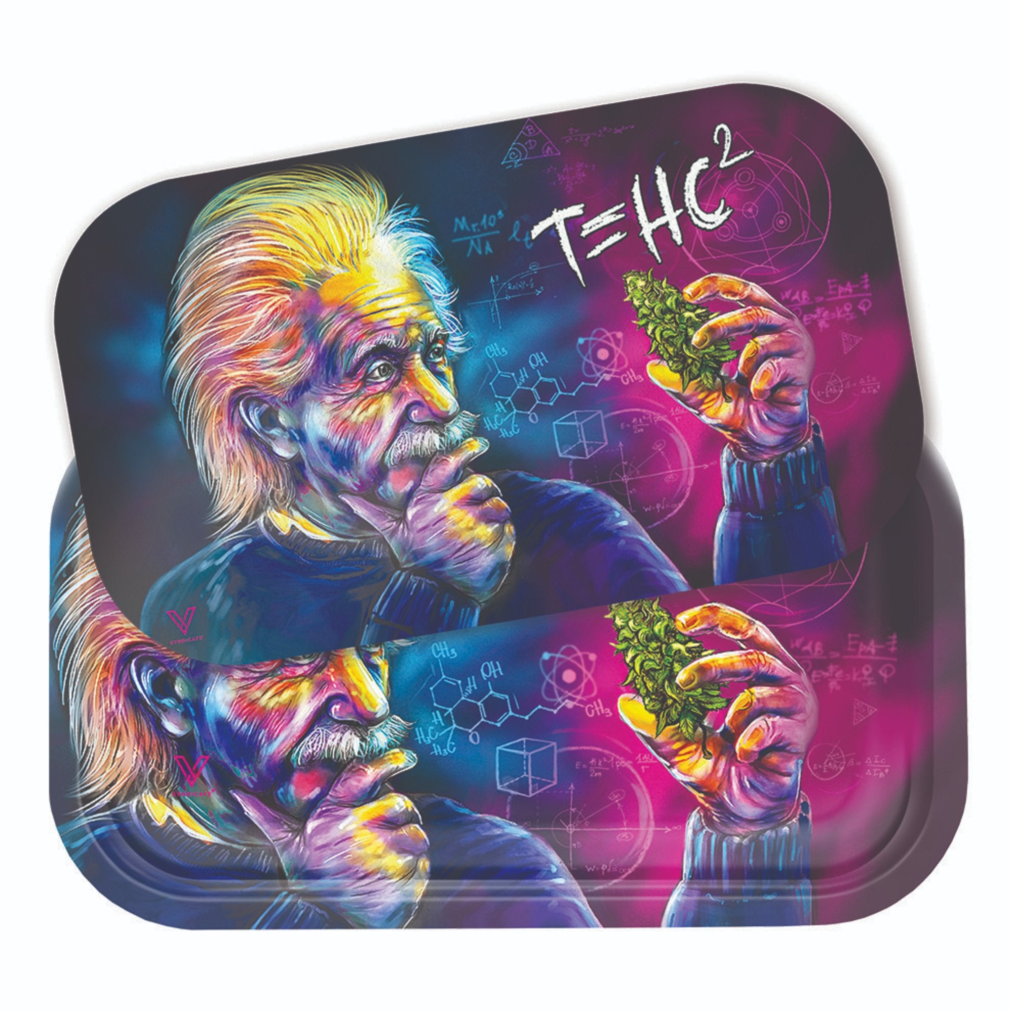 V Syndicate T=HC2 Einstein Metal Rolling Tray - Image 14