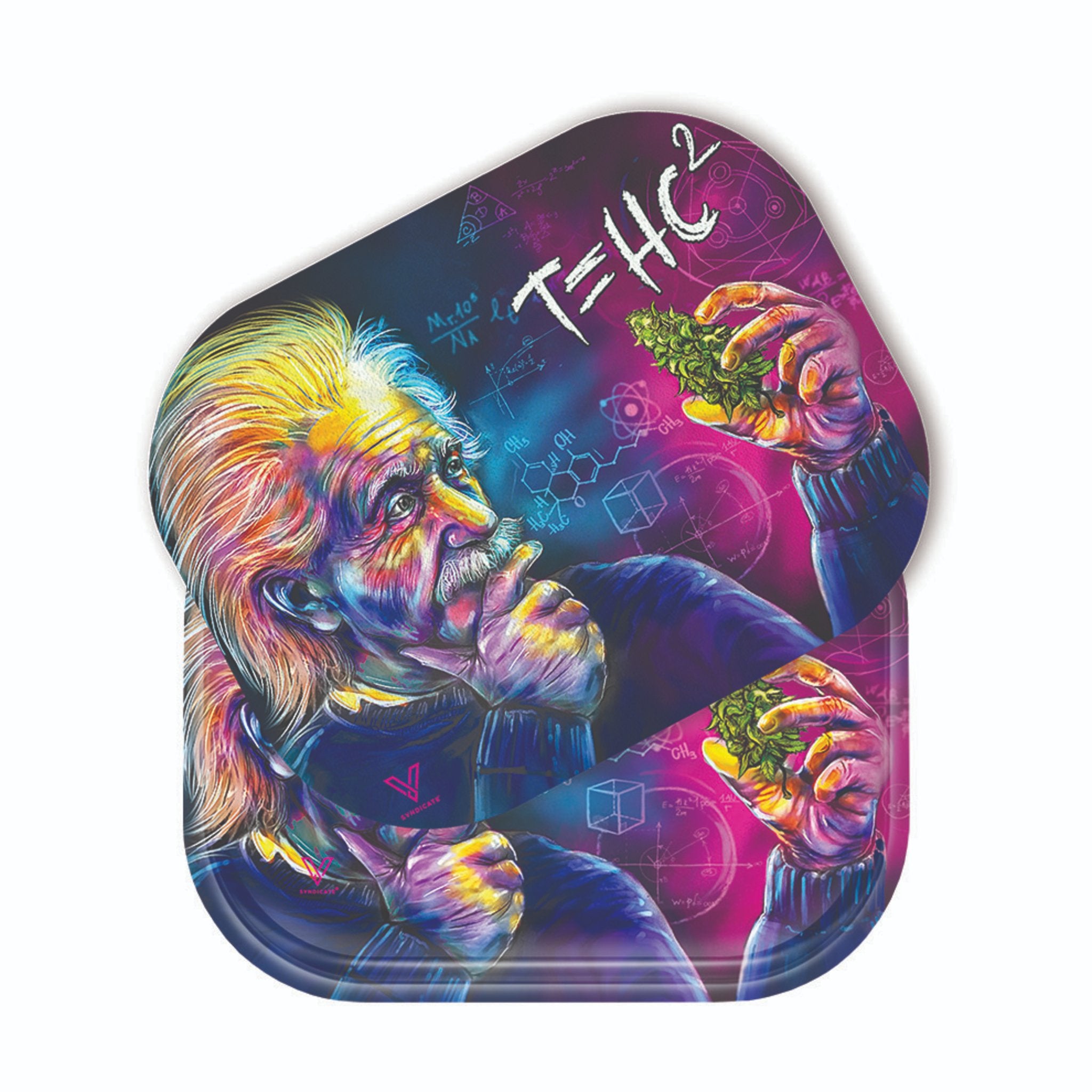 V Syndicate T=HC2 Einstein Metal Rolling Tray - Image 15