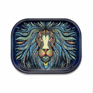 V Syndicate Tribal Lion Metal Rolling Tray