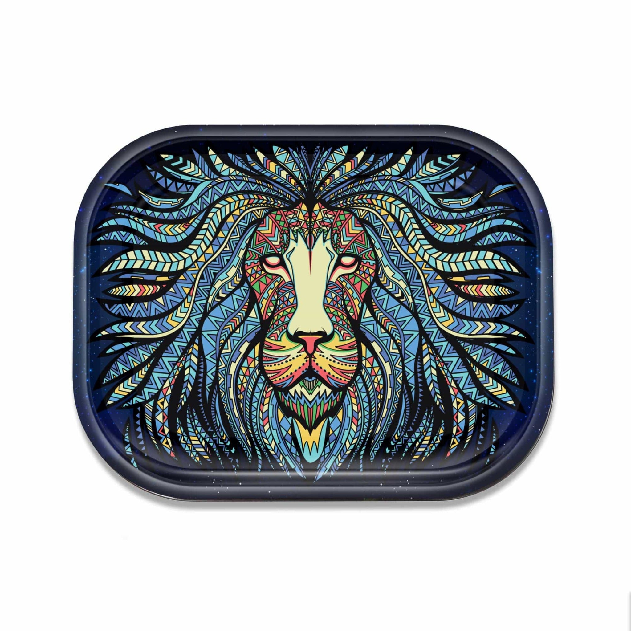 V Syndicate Tribal Lion Metal Rolling Tray