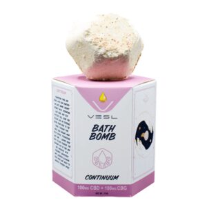 Vesl Oils CBD/CBG Bath Bomb - 100mg