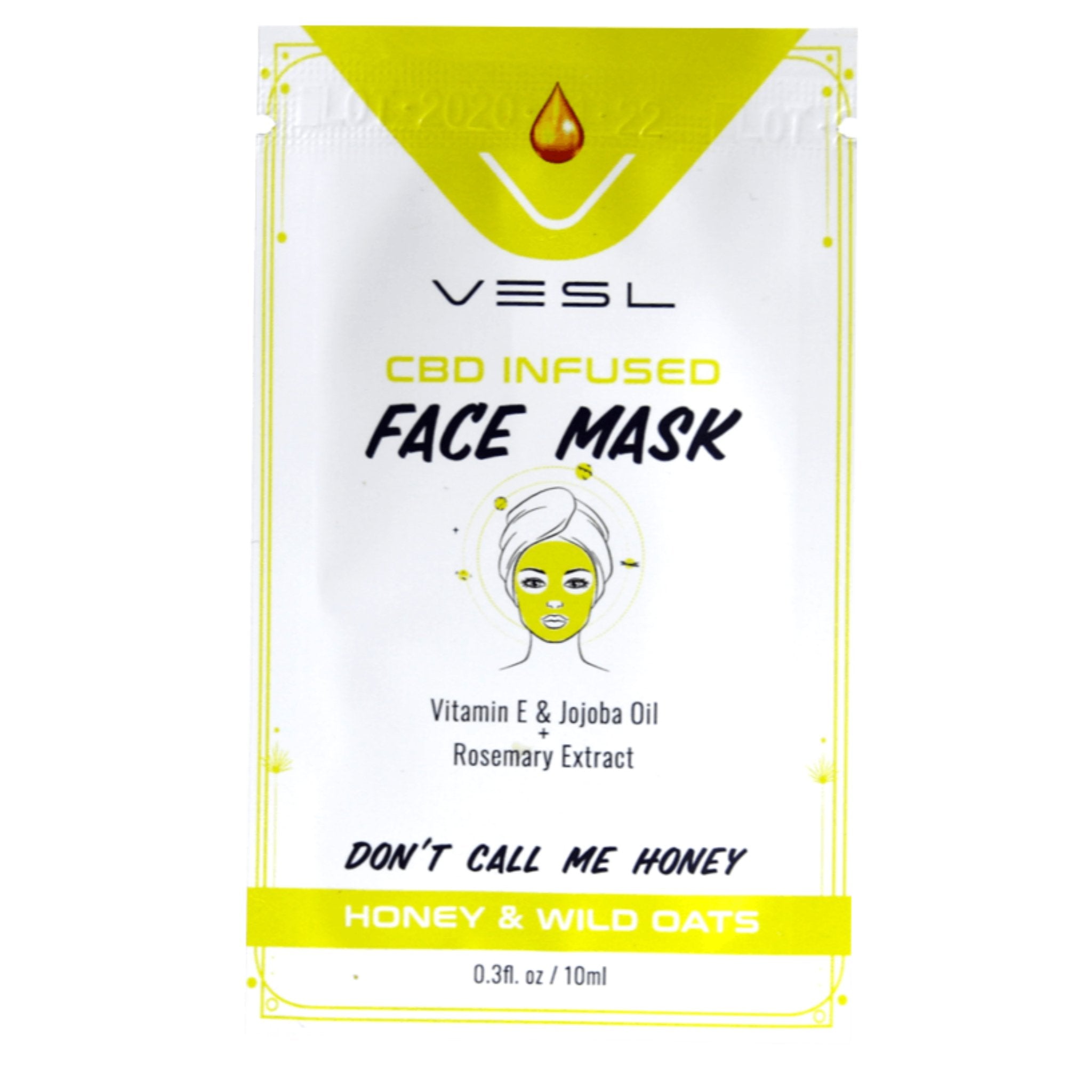 Vesl Oils CBD Face Mask - 10mg - Image 3