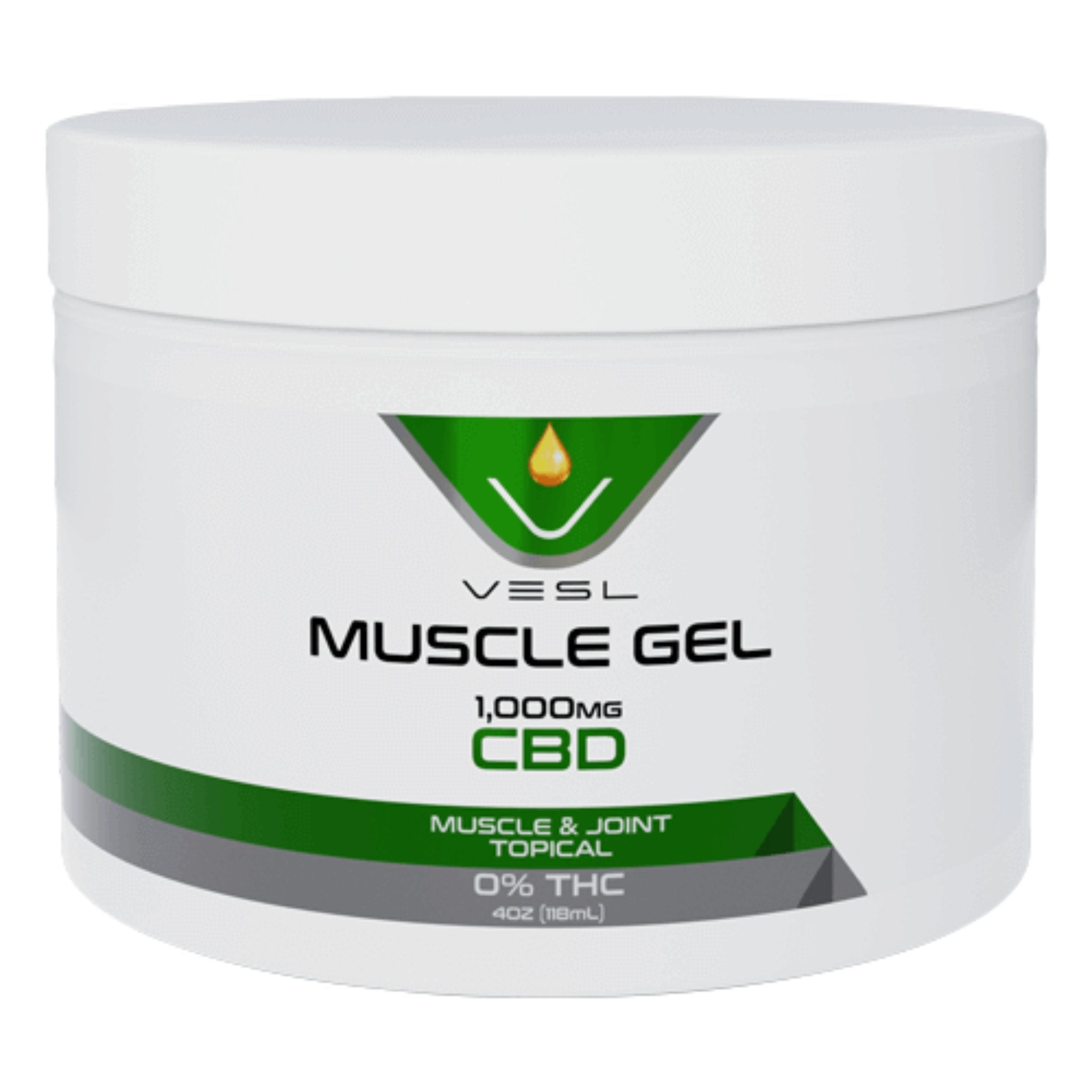 Vesl Oils CBD Muscle Gel