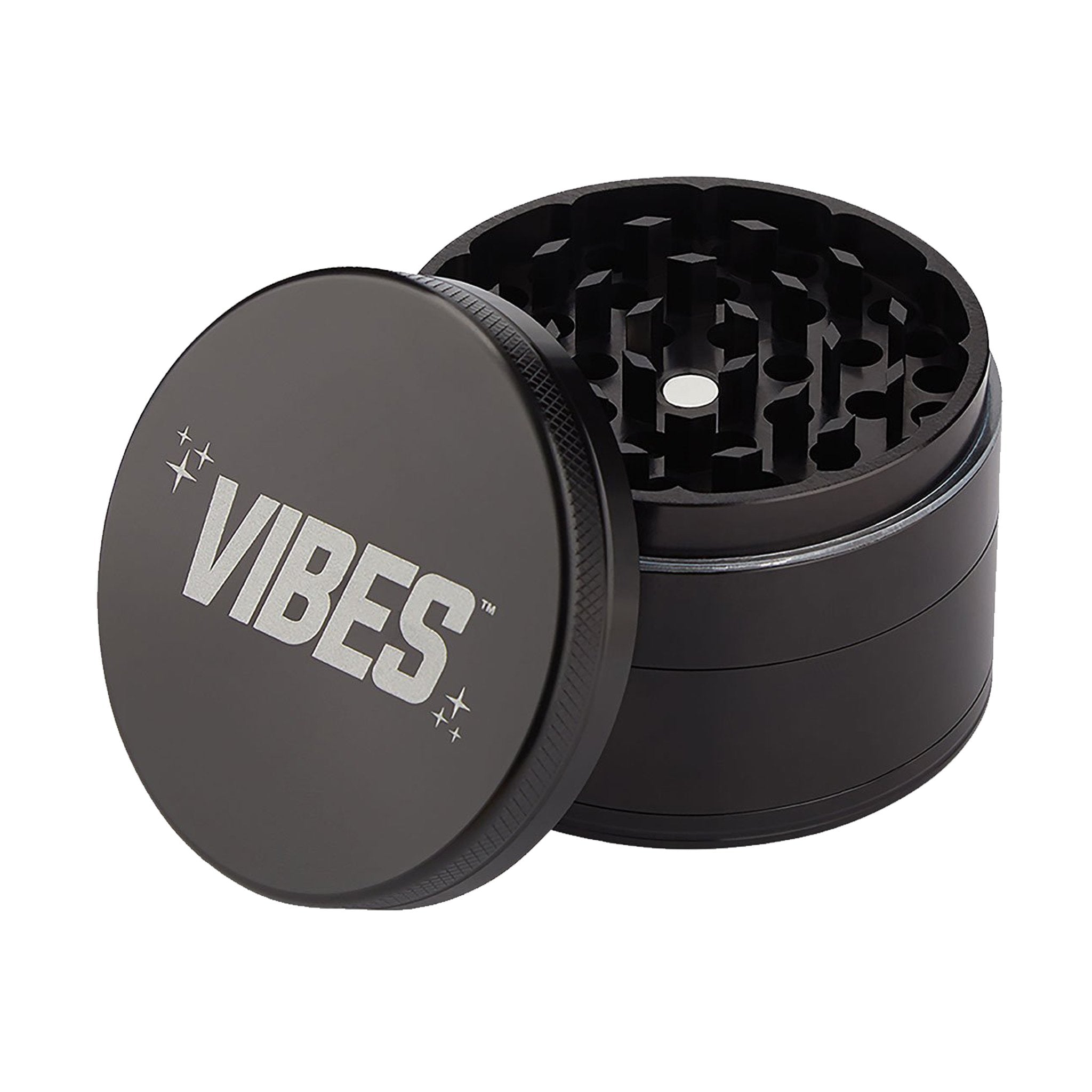 Vibes X Aerospaced 4-Piece Grinder - 62mm