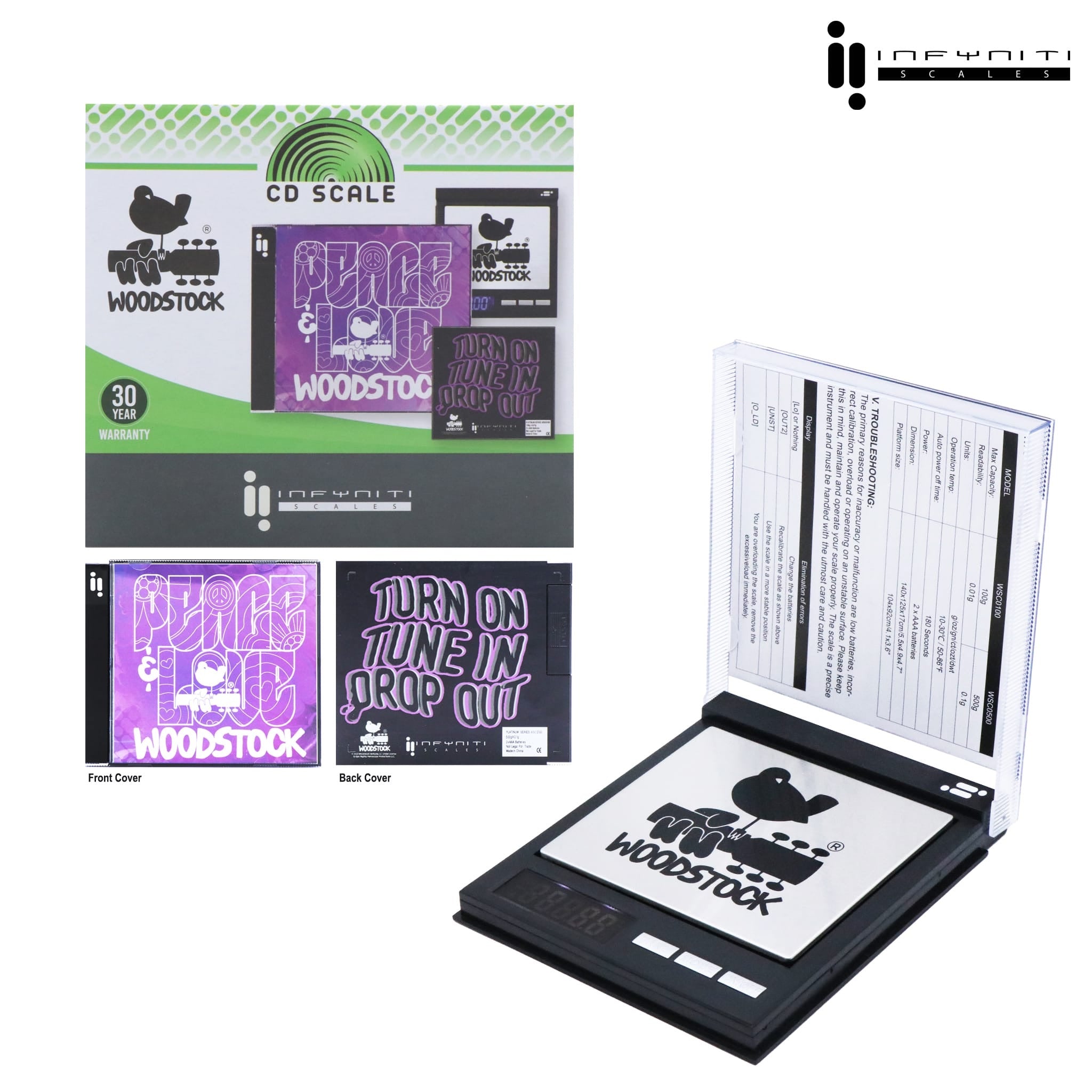 Infyniti Licensed Collection Pocket Scale 100g x .01g - Image 4