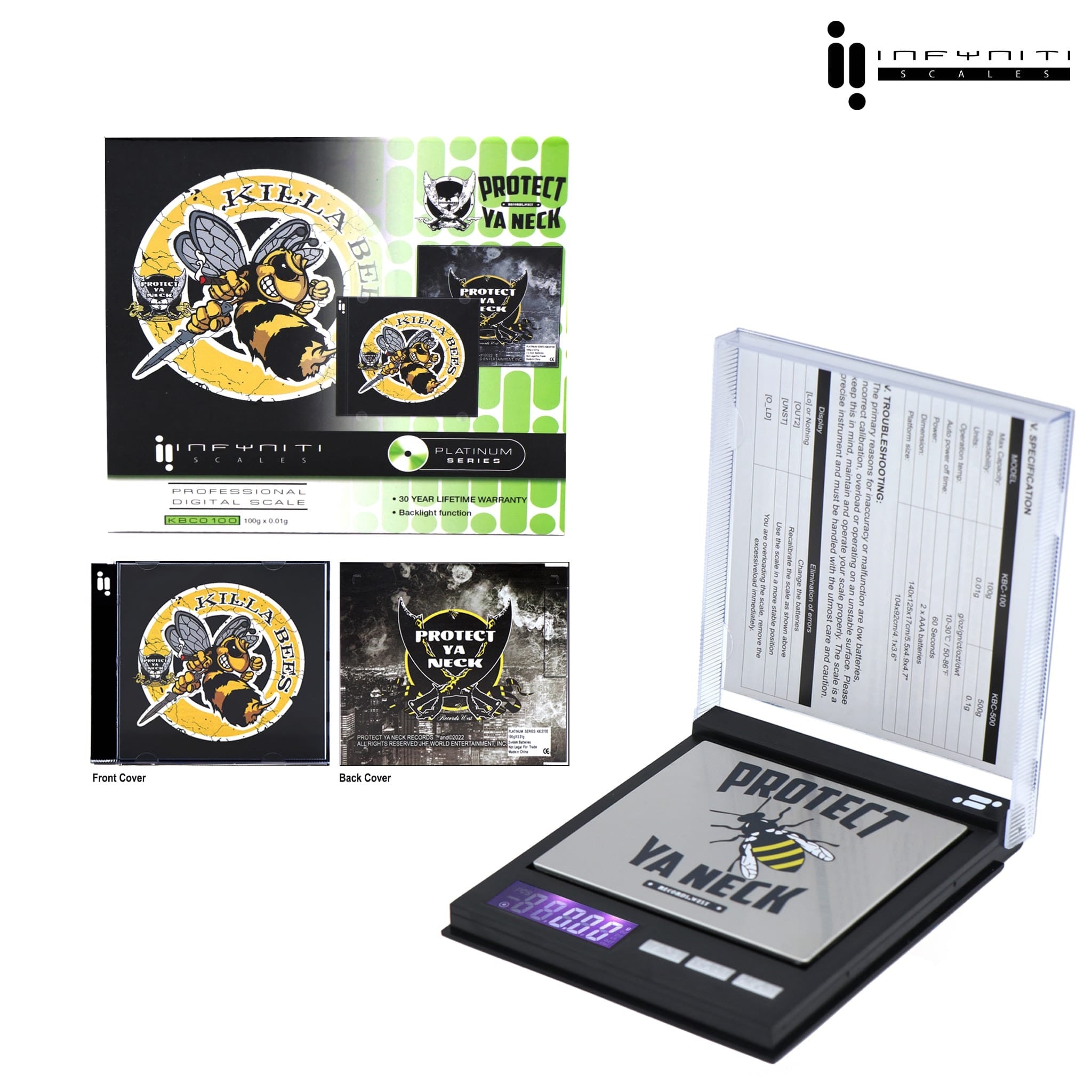 Infyniti Licensed Collection Pocket Scale 100g x .01g - Image 5