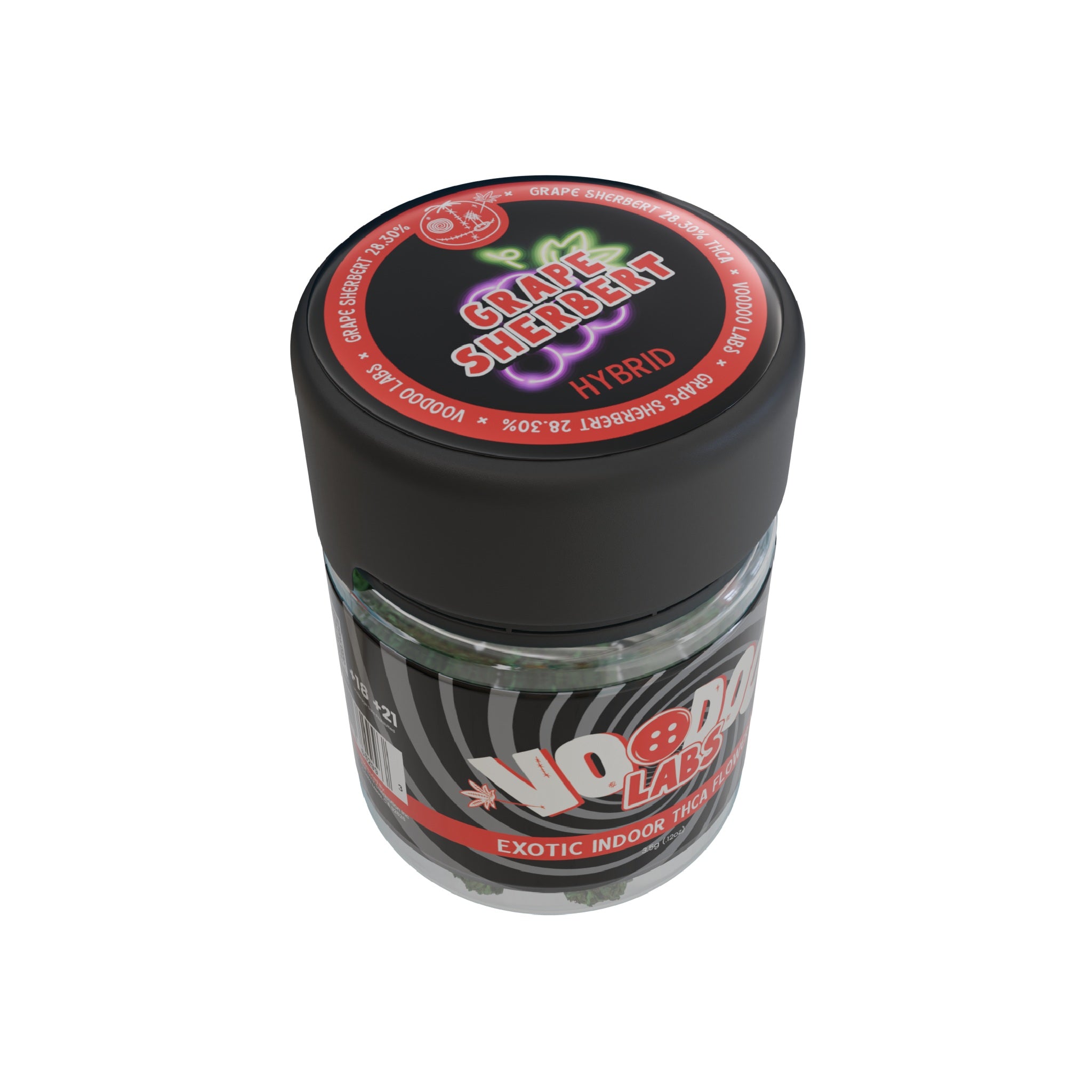 Voodoo Labs Exotic THCa Flower - 3.5g - Image 6