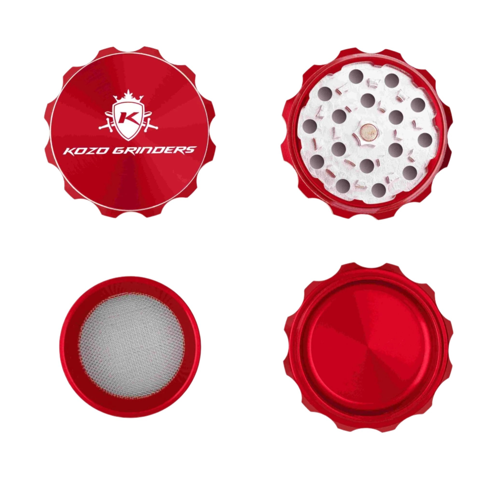 Kozo 4 Piece Grinder - 2in - Image 3