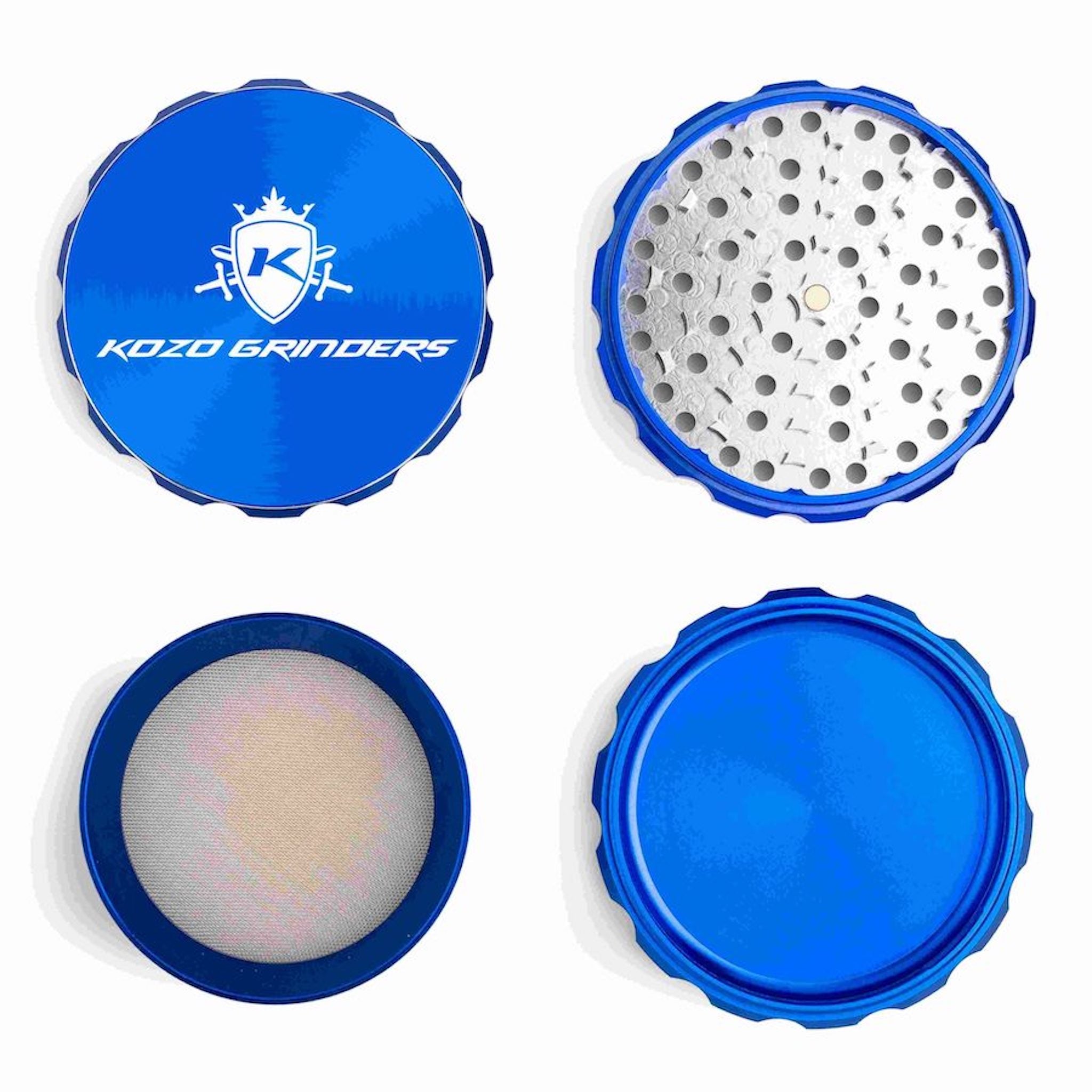 Kozo 4 Piece Grinder - 4in - Image 3