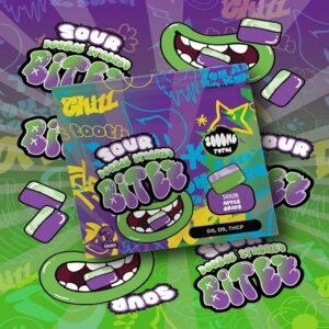 Trip Drip Sour Double Stacked Bites - 2000mg (2ct)