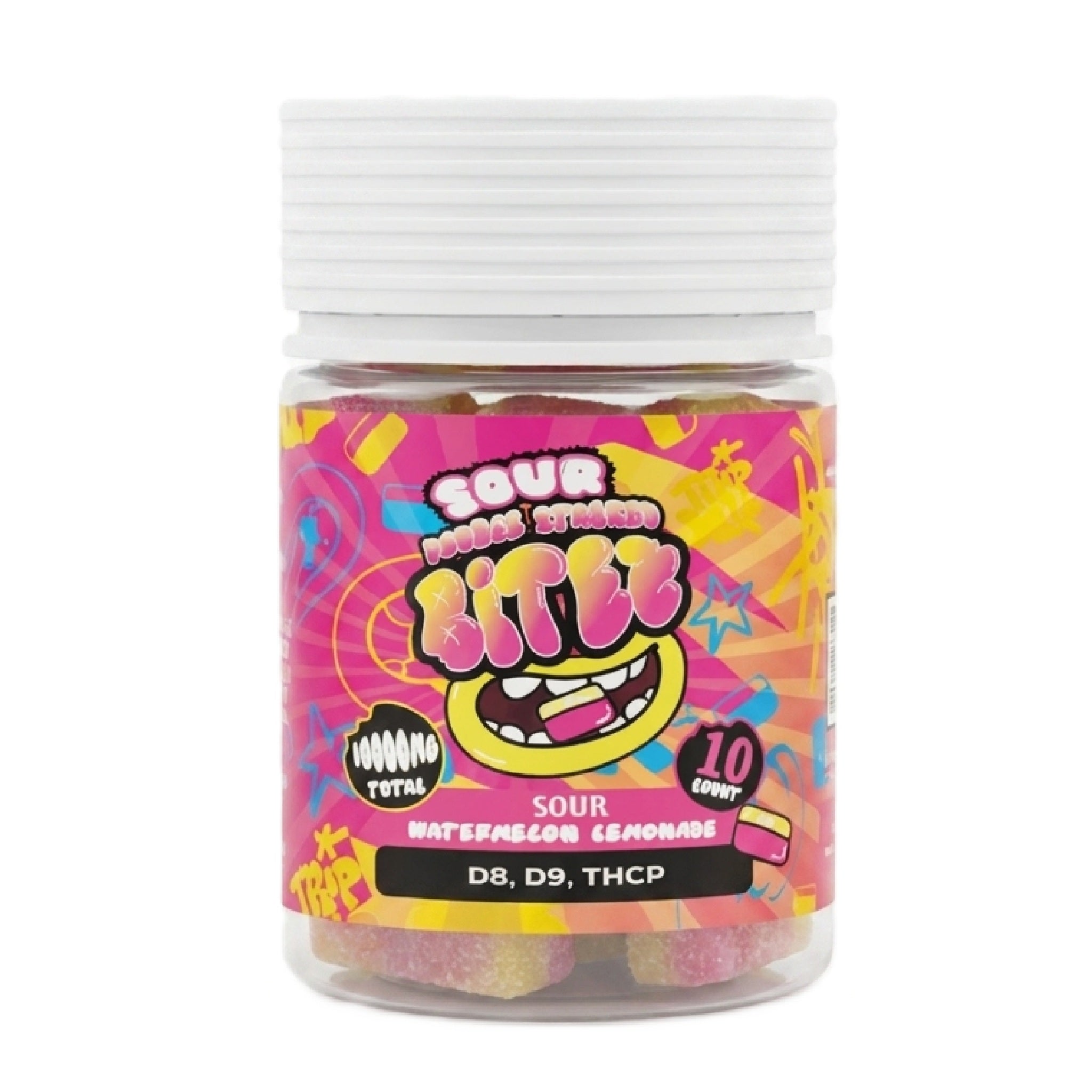 Trip Drip Sour Double Stacked Bites - 10,000mg (10ct) - Image 4