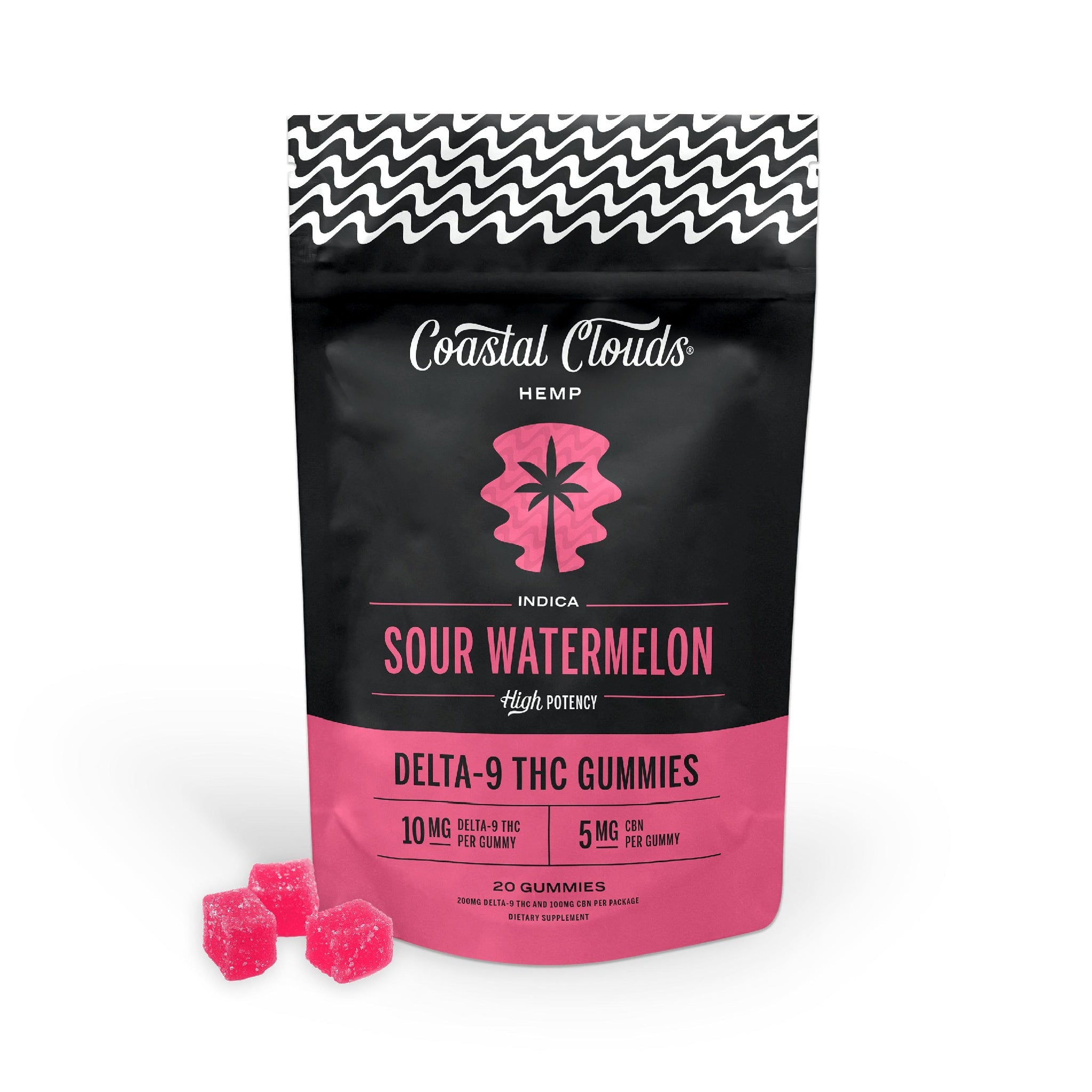 Coastal Clouds High Potency THC + D9 Gummies - 20ct - Image 6