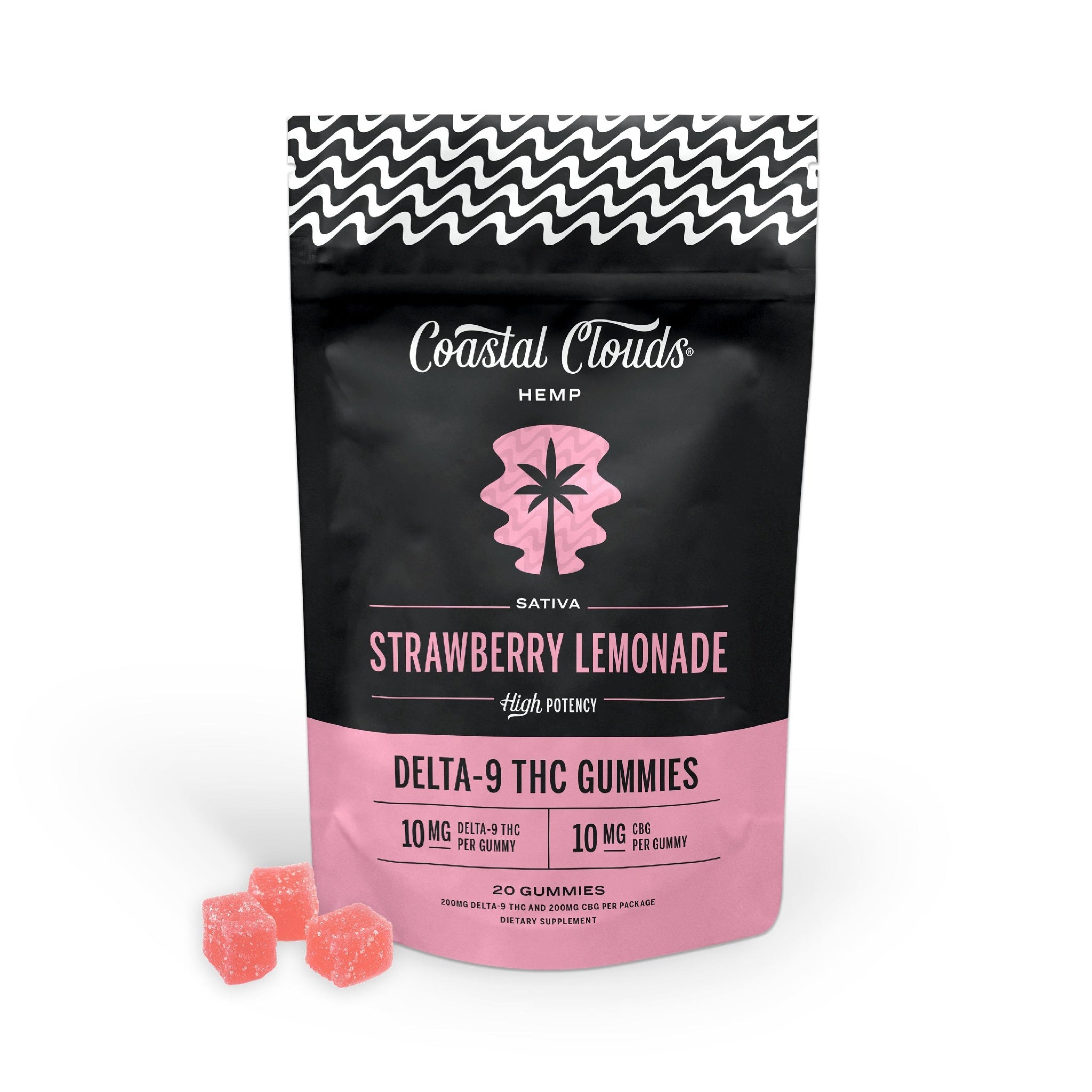 Coastal Clouds High Potency THC + D9 Gummies - 20ct - Image 5
