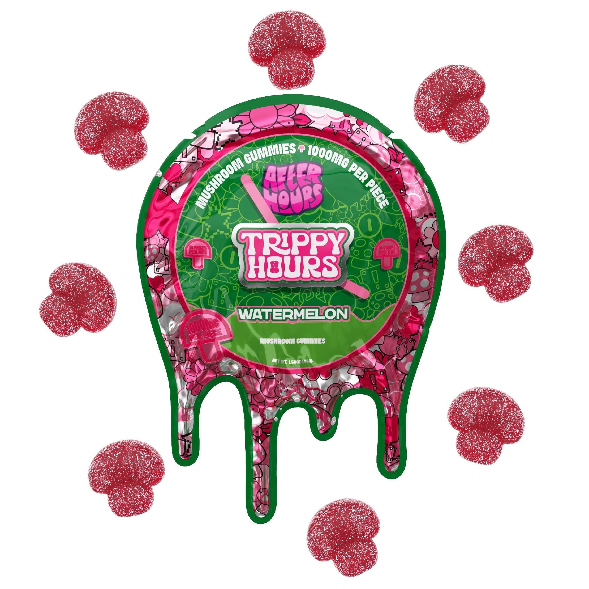 After Hours Trippy Hours Mushroom Gummies - 10,000mg - Image 10