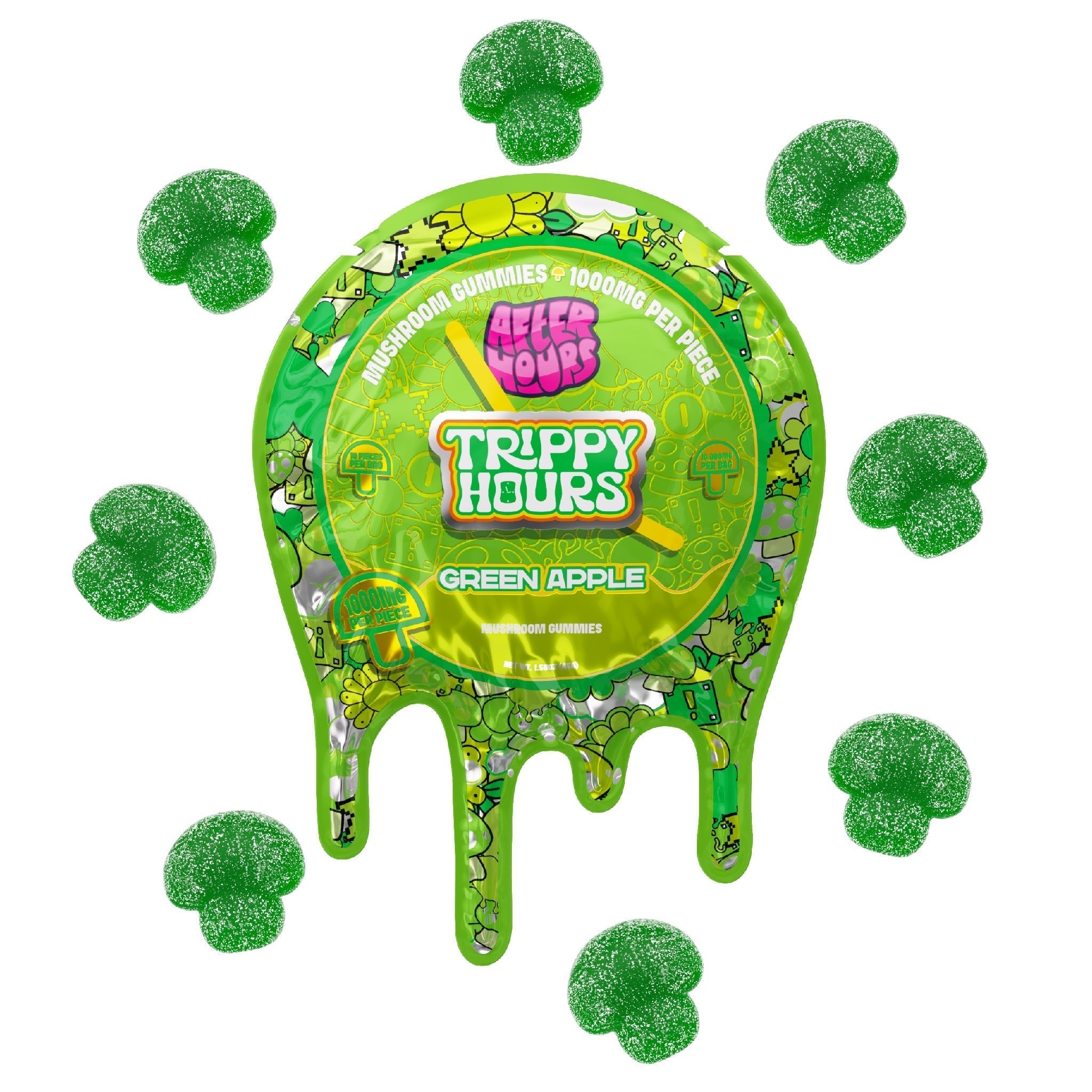 After Hours Trippy Hours Mushroom Gummies - 10,000mg - Image 6